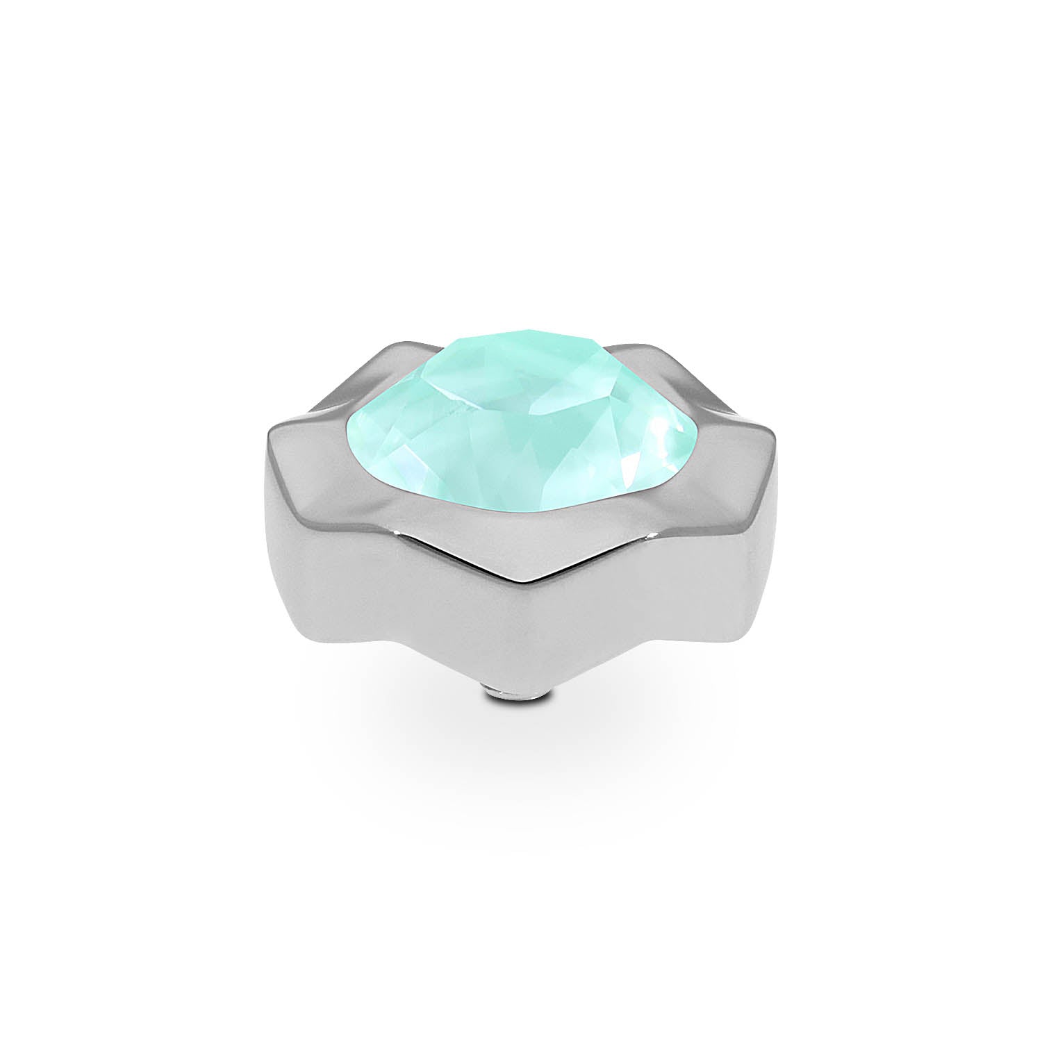 Nemoli Top 13 mm - Silber crystal soft mint ignite