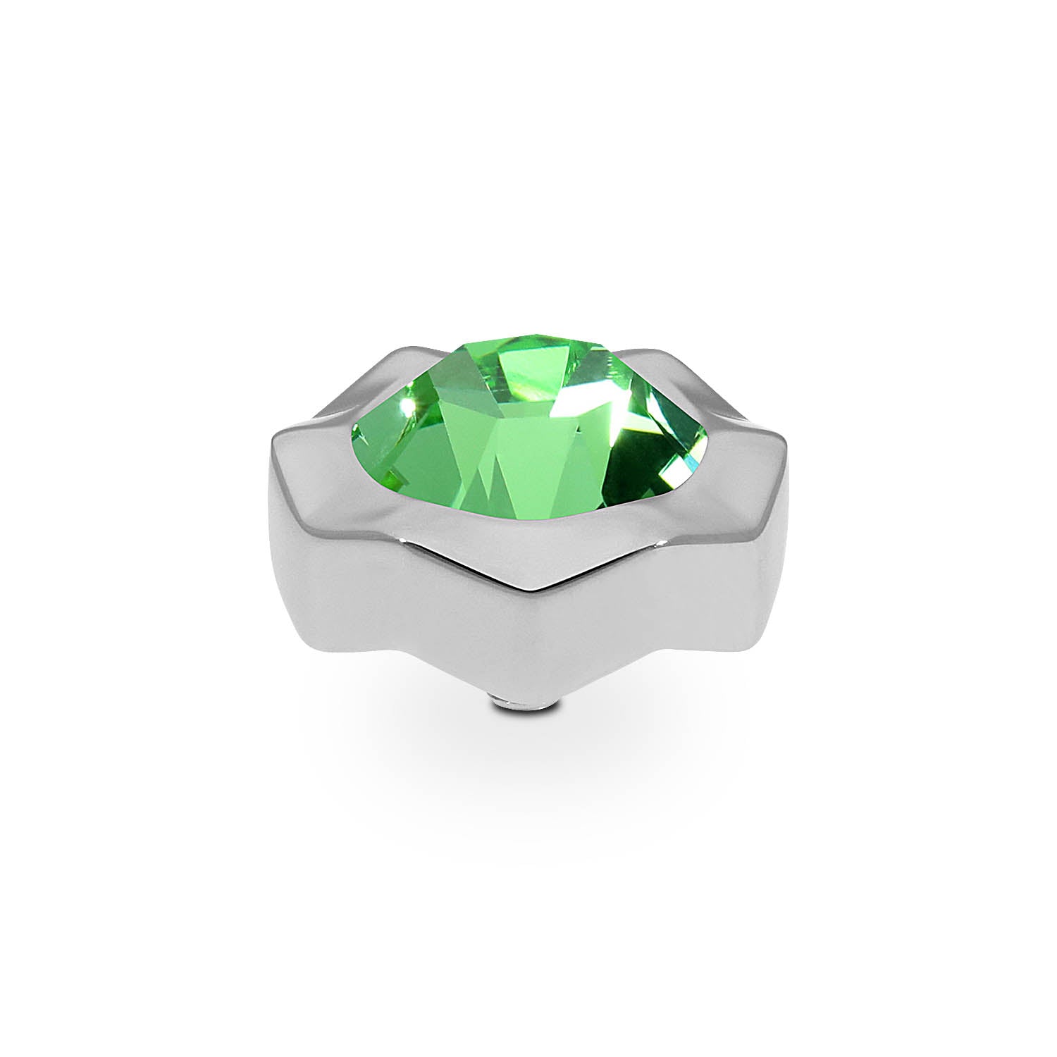 Nemoli Top 13 mm - Silber peridot