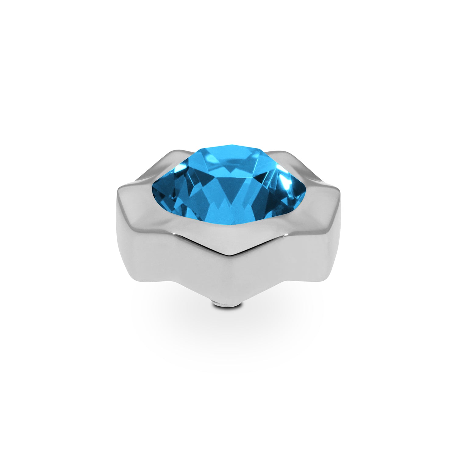 Nemoli Top 13 mm - Silber Denim Blue