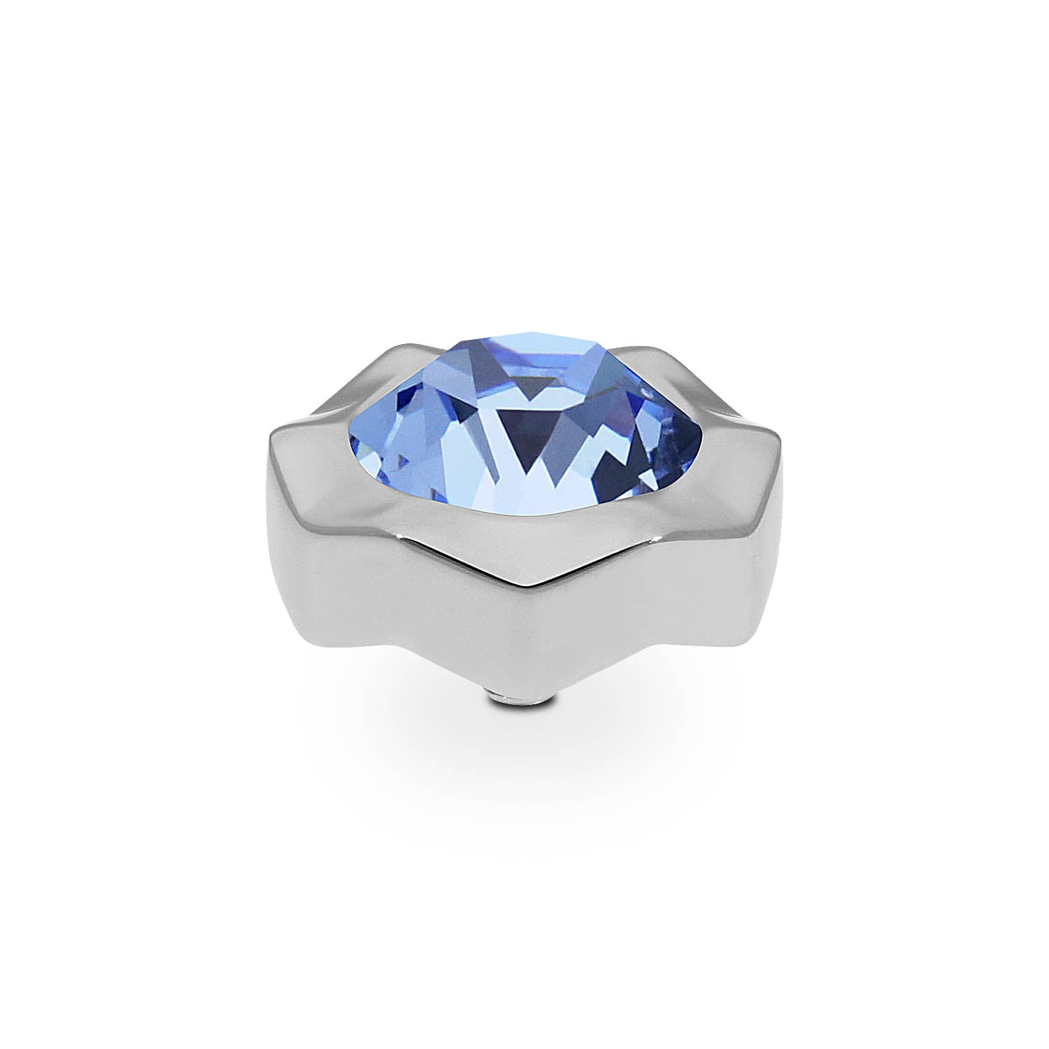Nemoli Top 13 mm - Silber light sapphire