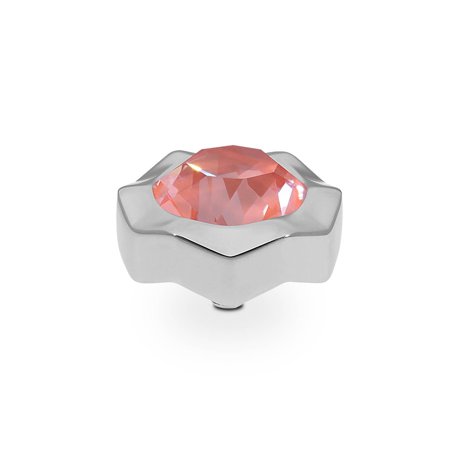 Nemoli Top 13 mm - Silber crystal maroon ignite