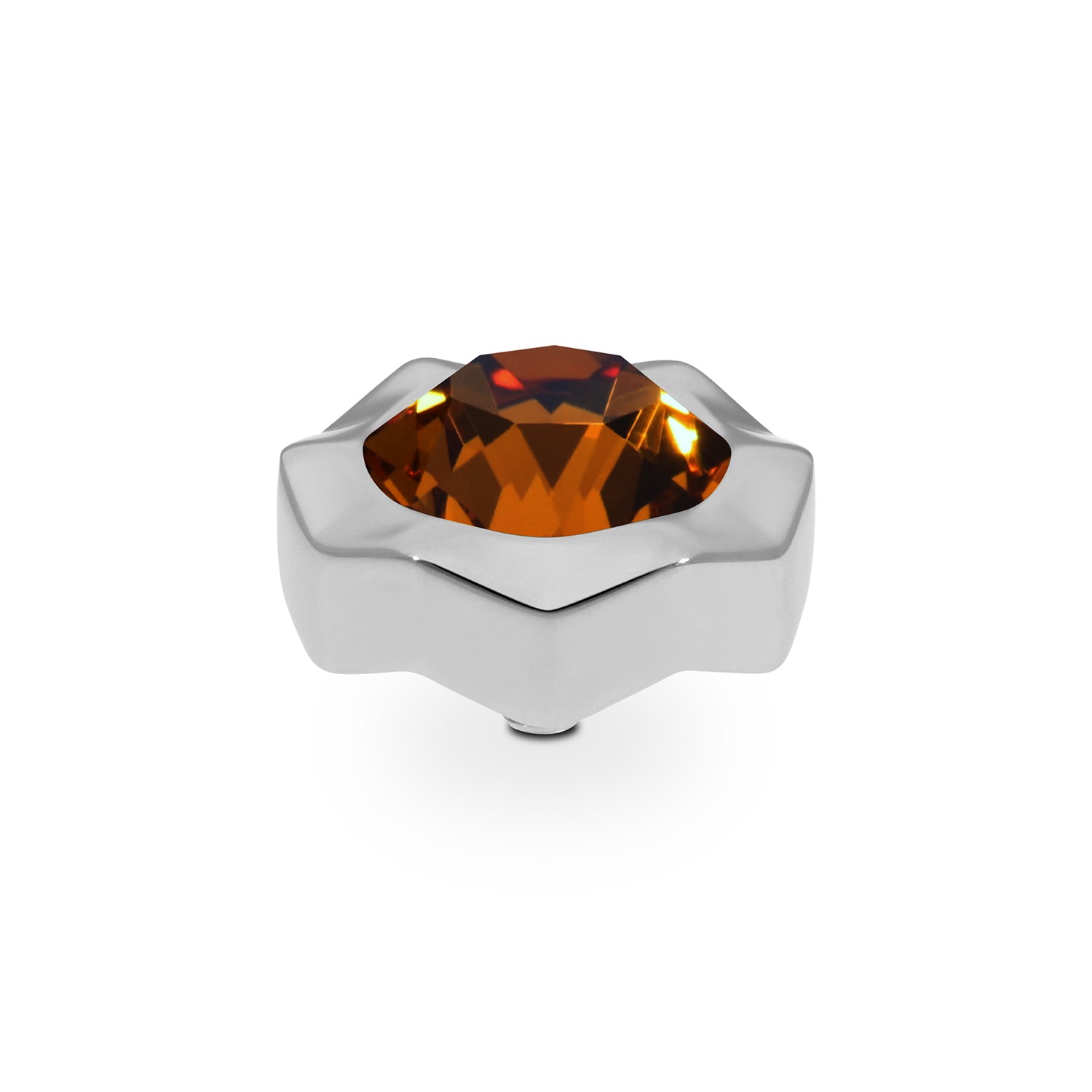 Nemoli Top 13 mm - Silber Smoked Topaz