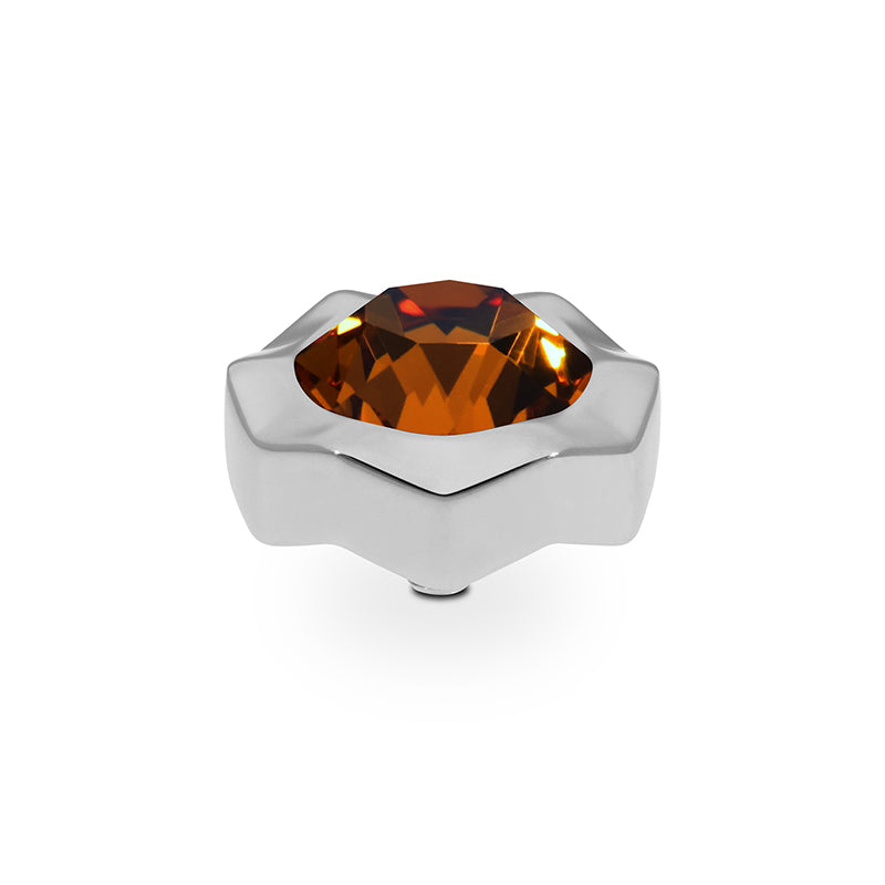 Nemoli Top 13 mm - Silber Smoked Topaz