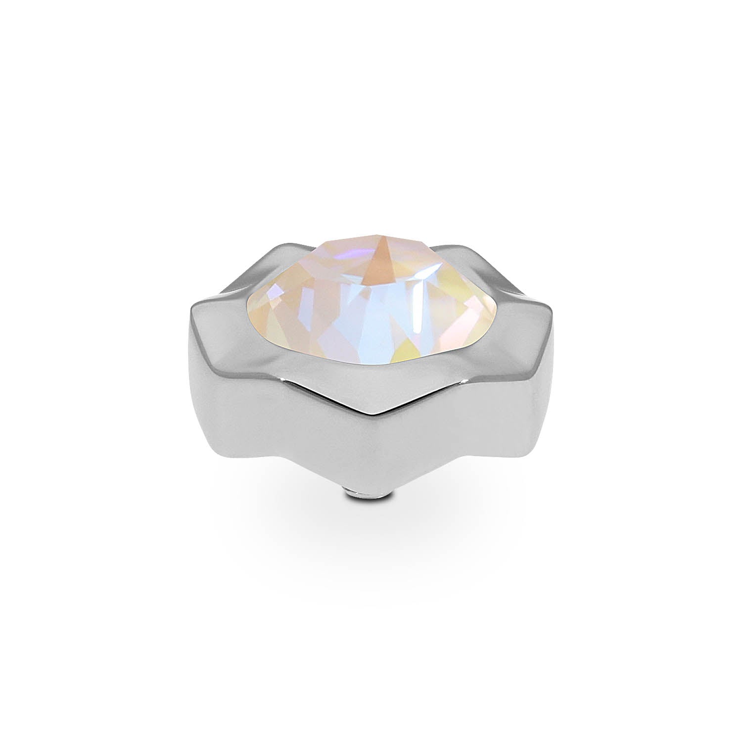 Nemoli Top 13 mm - Silber ivory cream delite