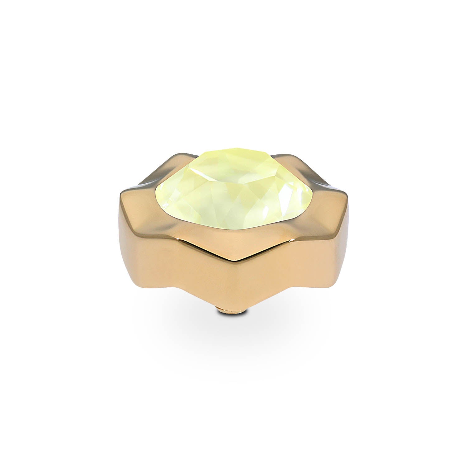 Nemoli Top 13 mm - Gold crystal soft yellow ignite