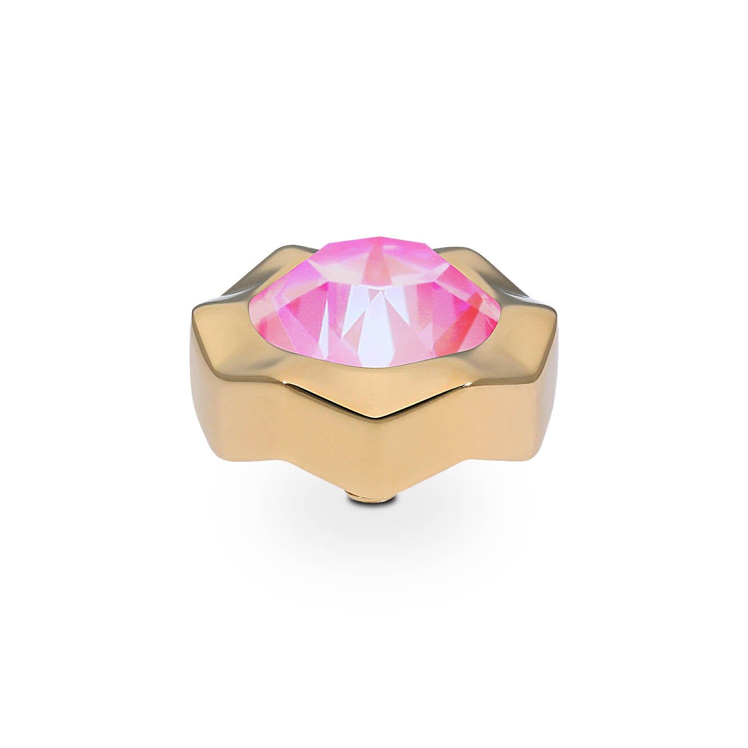 Nemoli Top 13 mm - Gold lotus pink delite