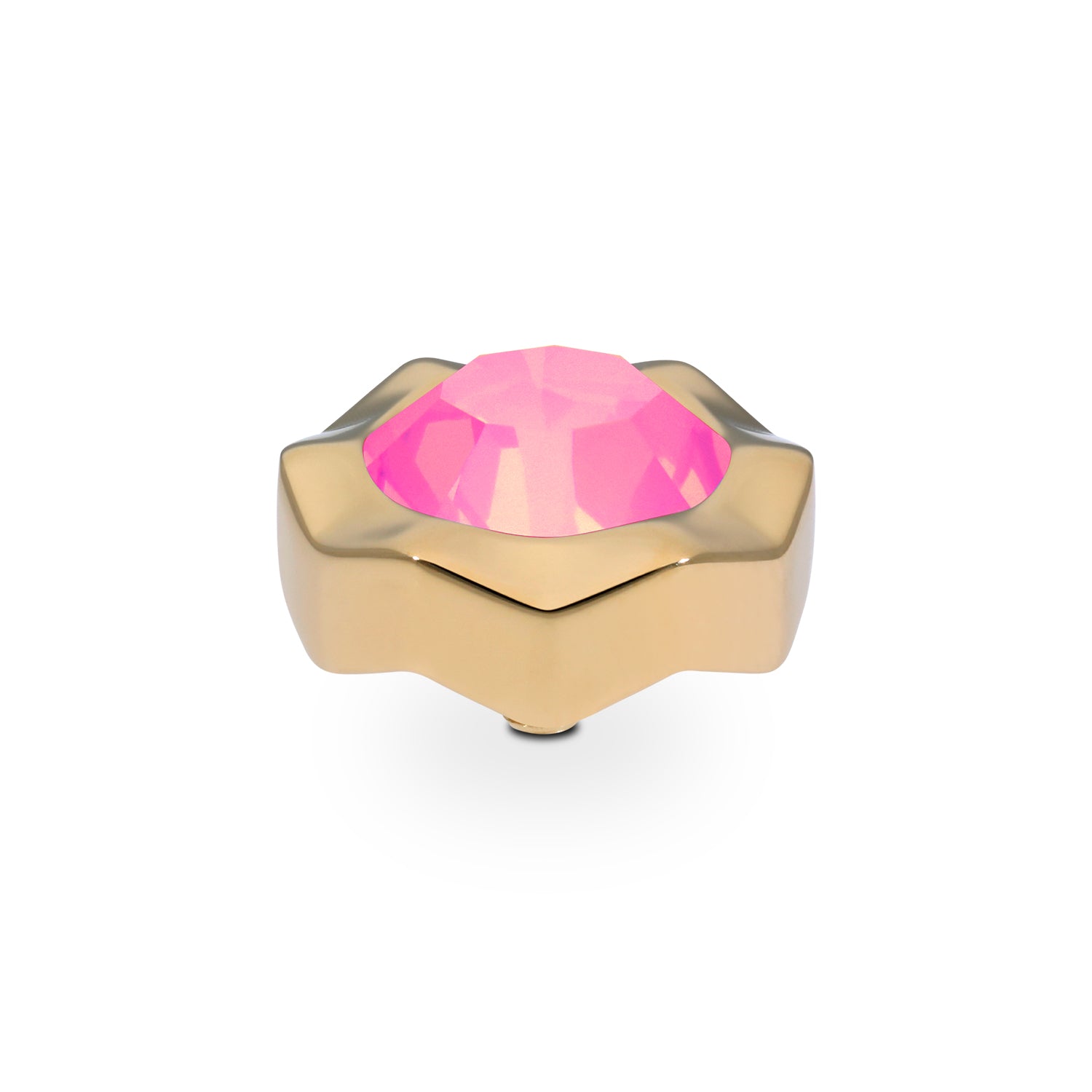 Nemoli Top 13 mm - Gold Crystal Dahlia Ignite