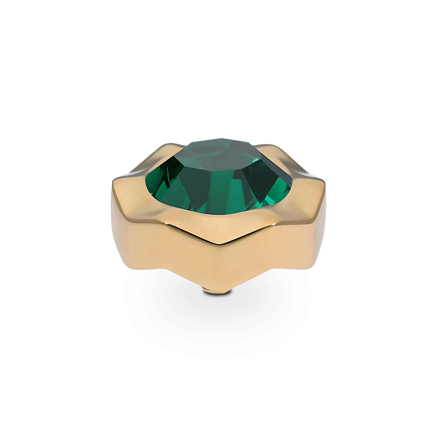 Nemoli Top 13 mm - Gold emerald