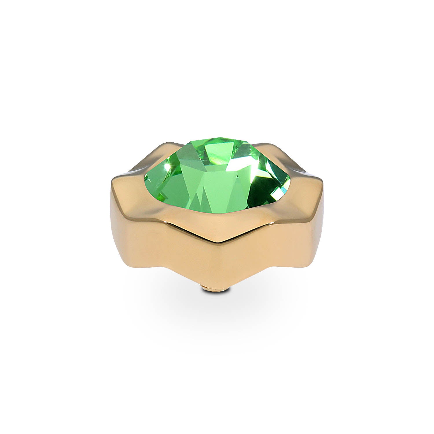 Nemoli Top 13 mm - Gold peridot
