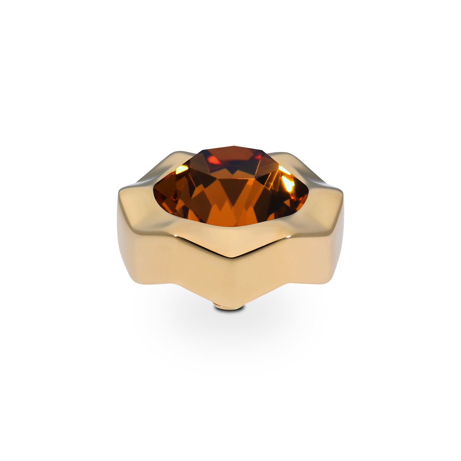 Nemoli Top 13 mm - Gold Smoked Topaz