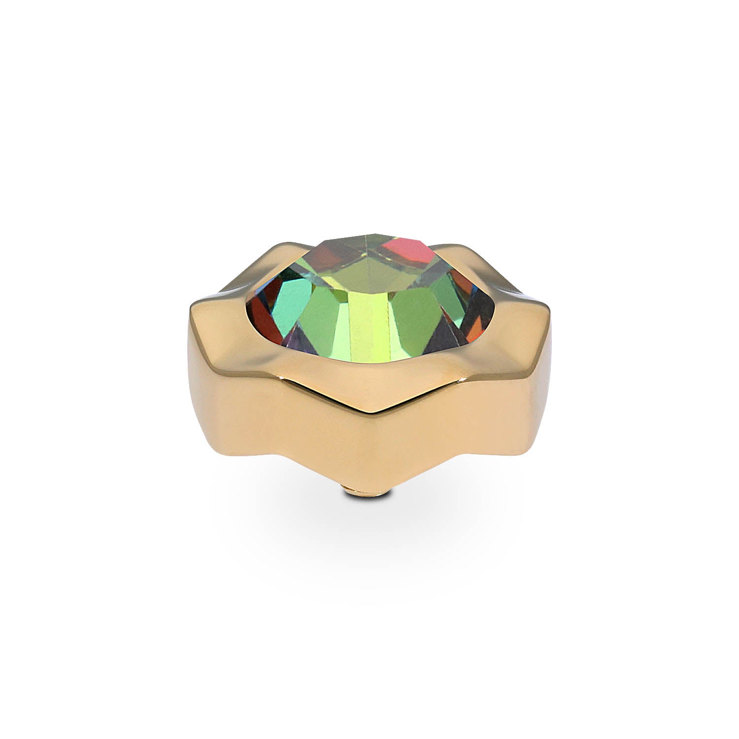 Nemoli Top 13 mm - Gold Crystal Vitrail Medium