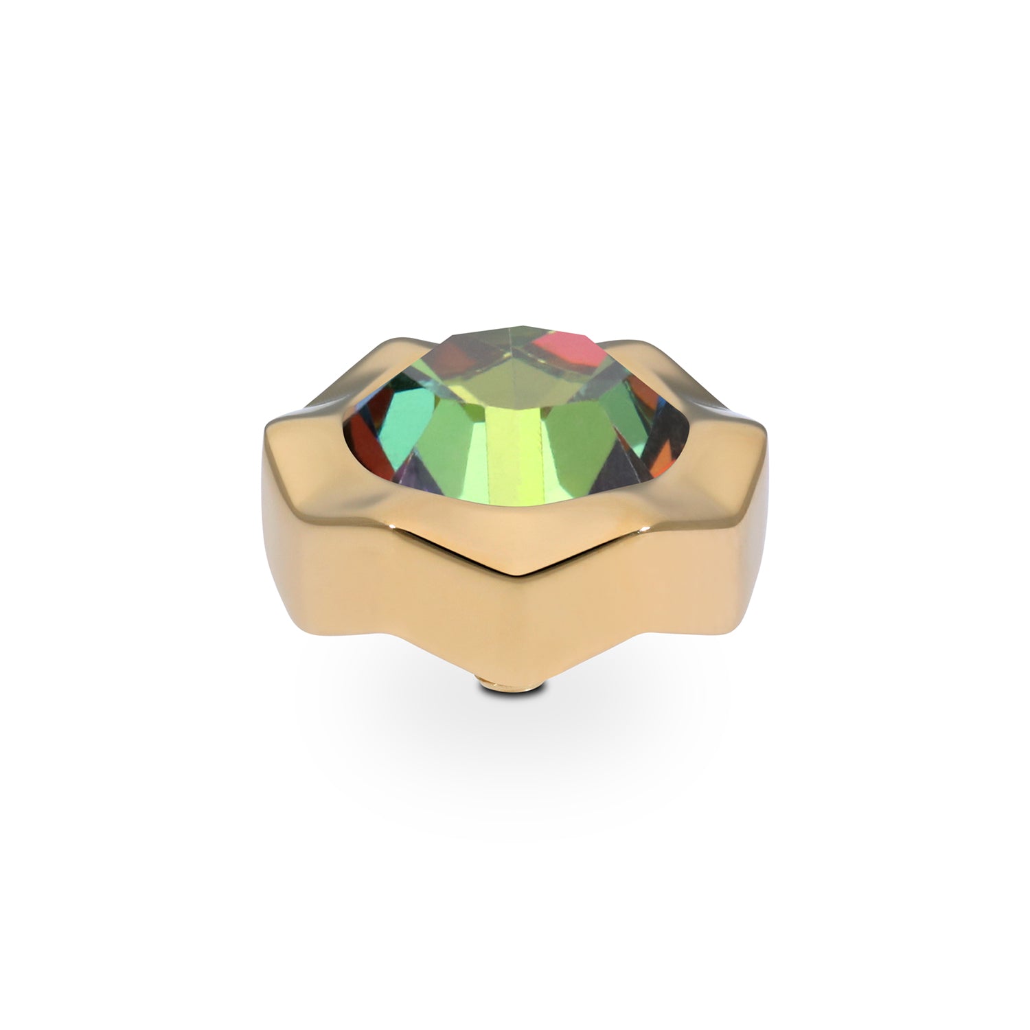 Nemoli Top 13 mm - Gold Crystal Vitrail Medium