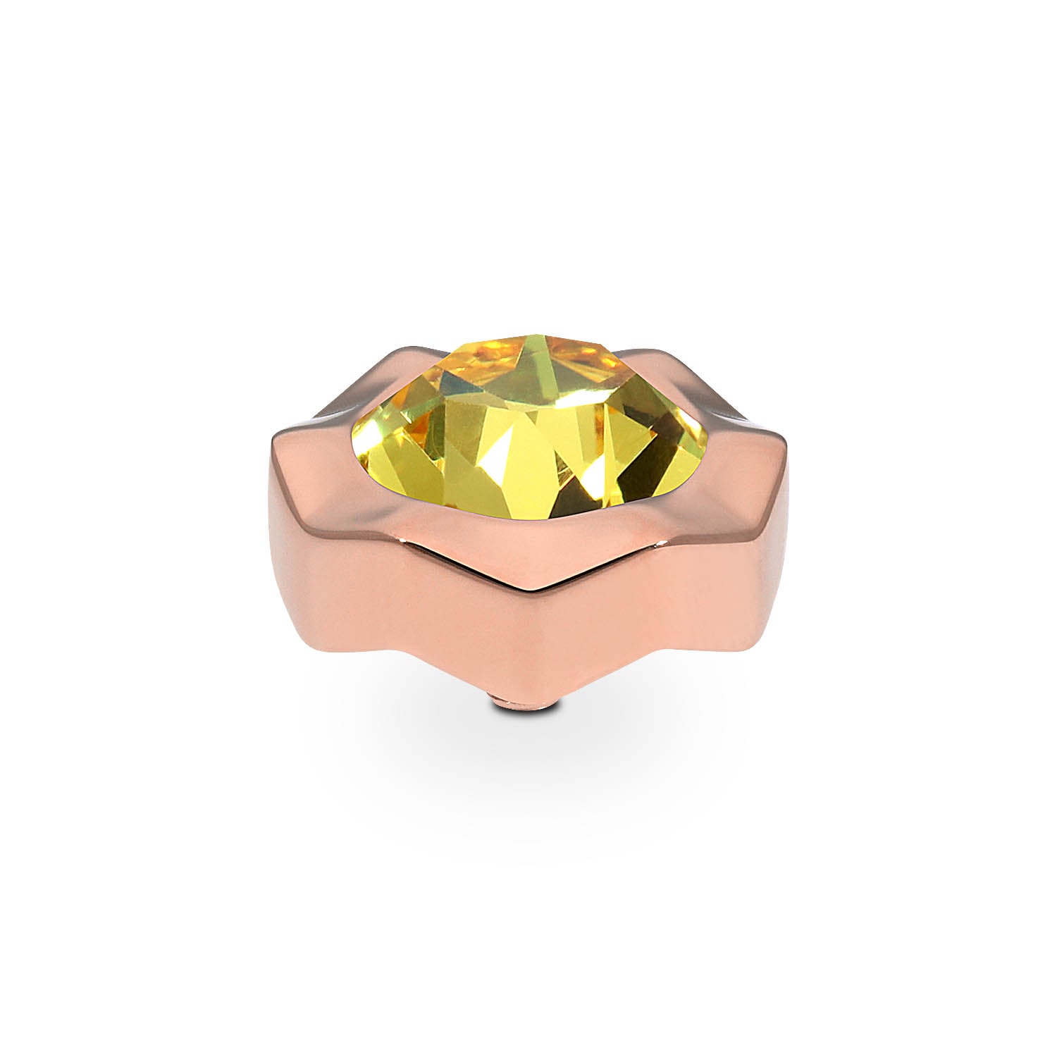 Nemoli Top 13 mm - Roségold light topaz