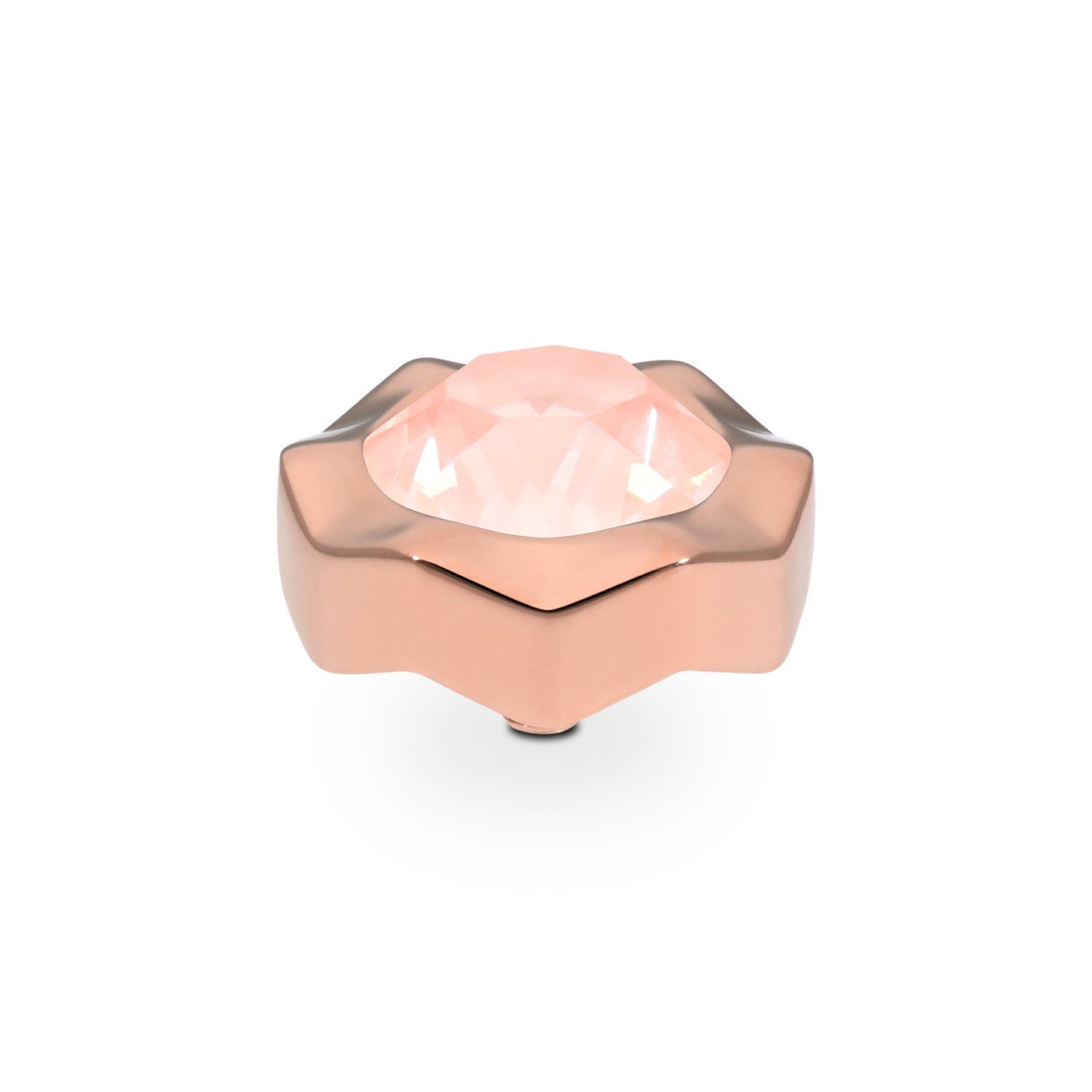 Nemoli Top 13 mm - Roségold Crystal Flamingo Ignite