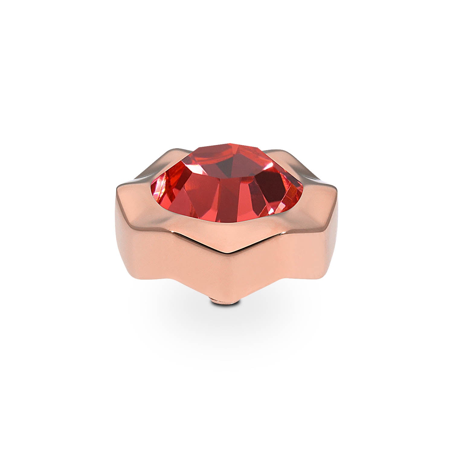 Nemoli Top 13 mm - Roségold padparadscha