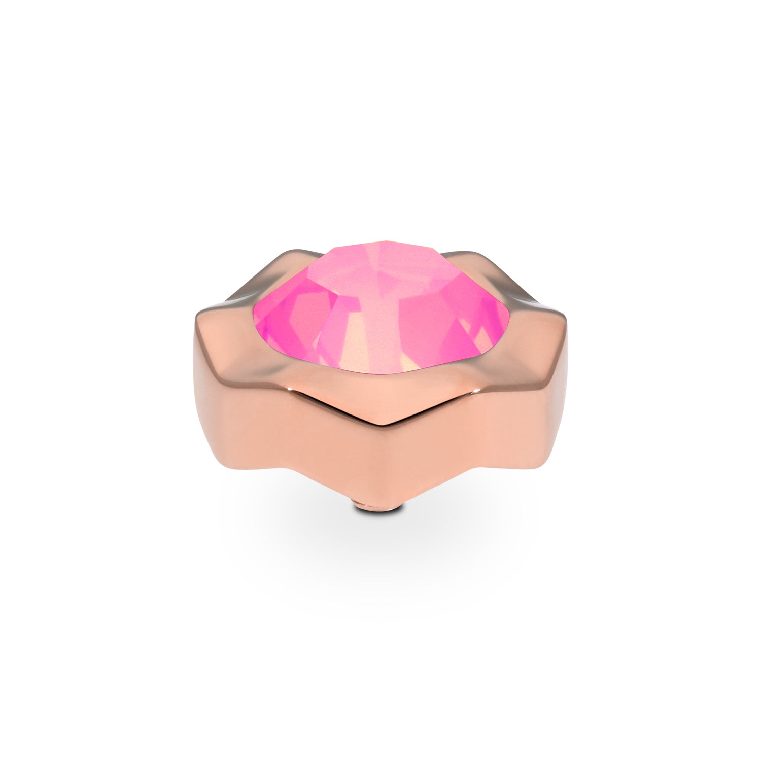 Nemoli Top 13 mm - Roségold Crystal Dahlia Ignite