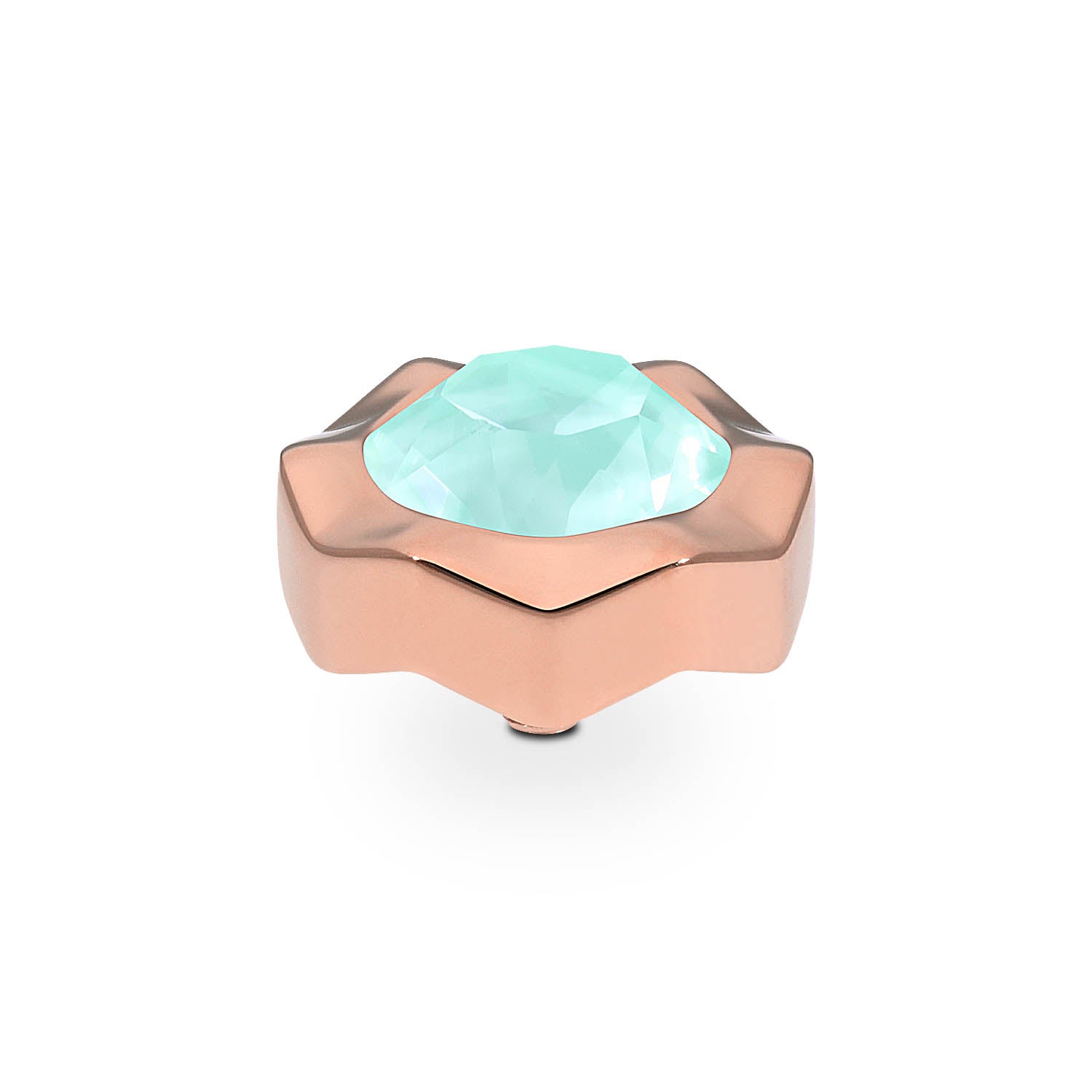 Nemoli Top 13 mm - Roségold crystal soft mint ignite