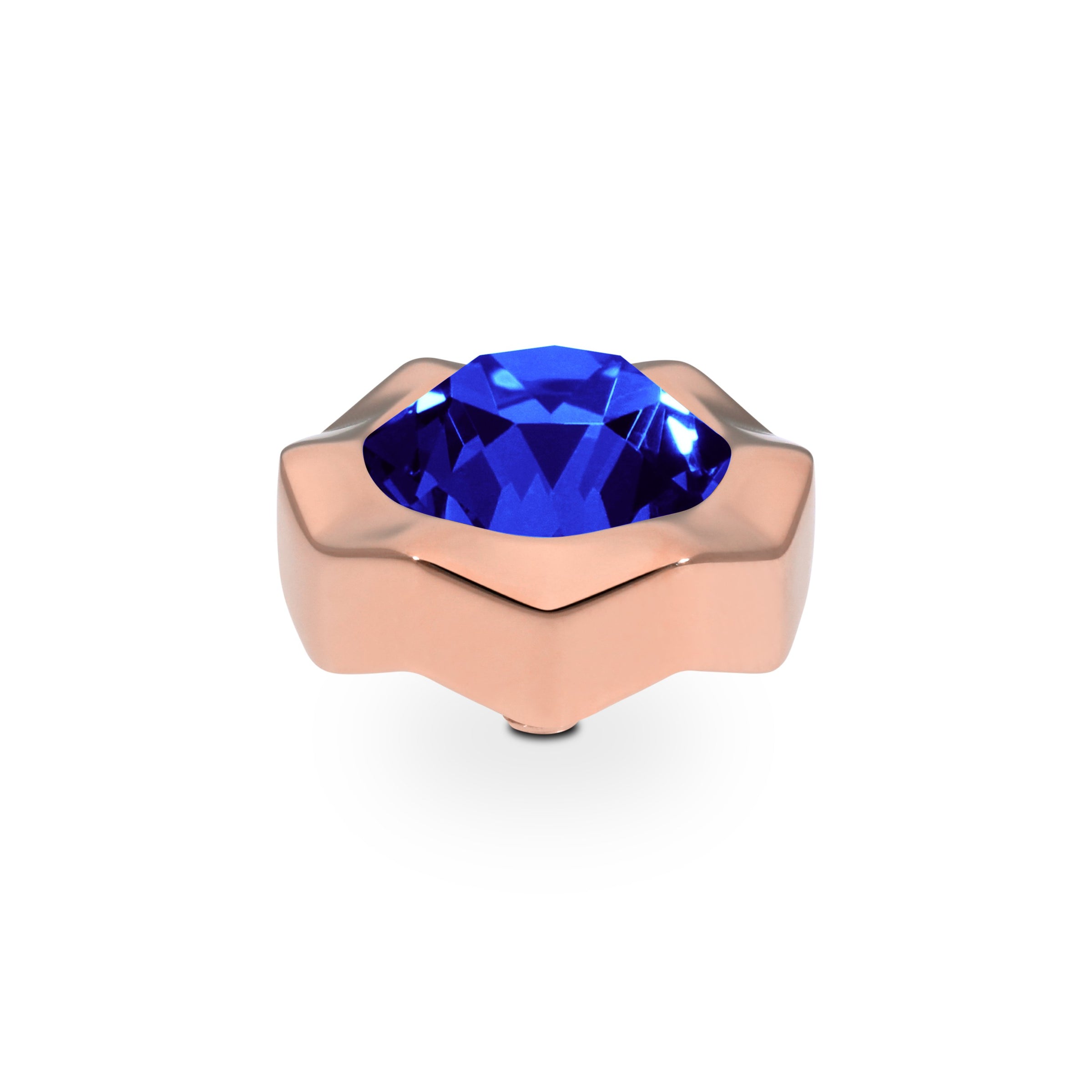 Nemoli Top 13 mm - Roségold ReCreated Dark Sapphire