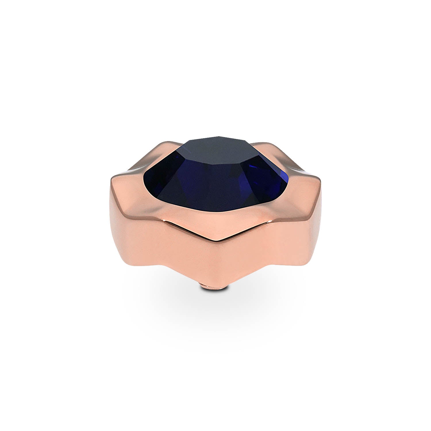 Nemoli Top 13 mm - Roségold Dark Indigo