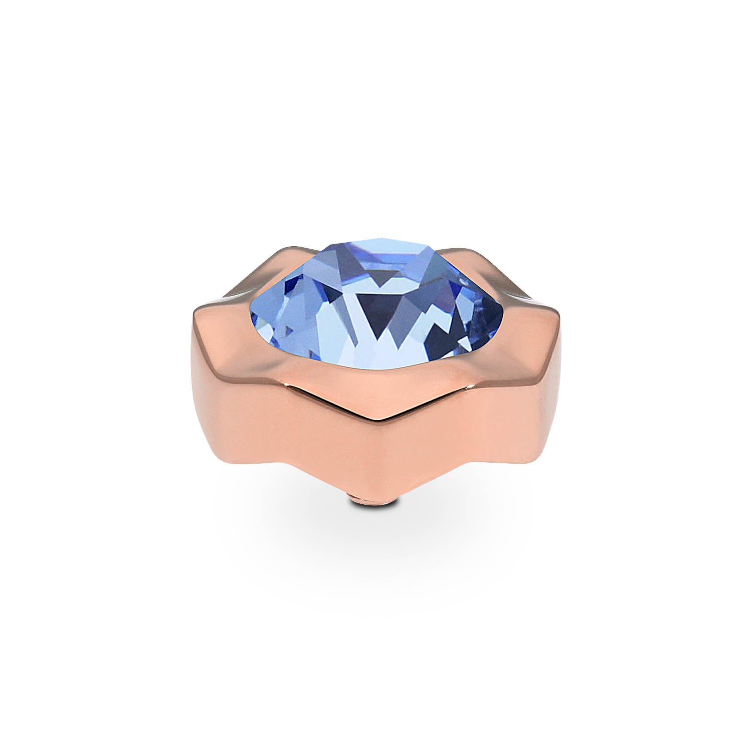 Nemoli Top 13 mm - Roségold light sapphire