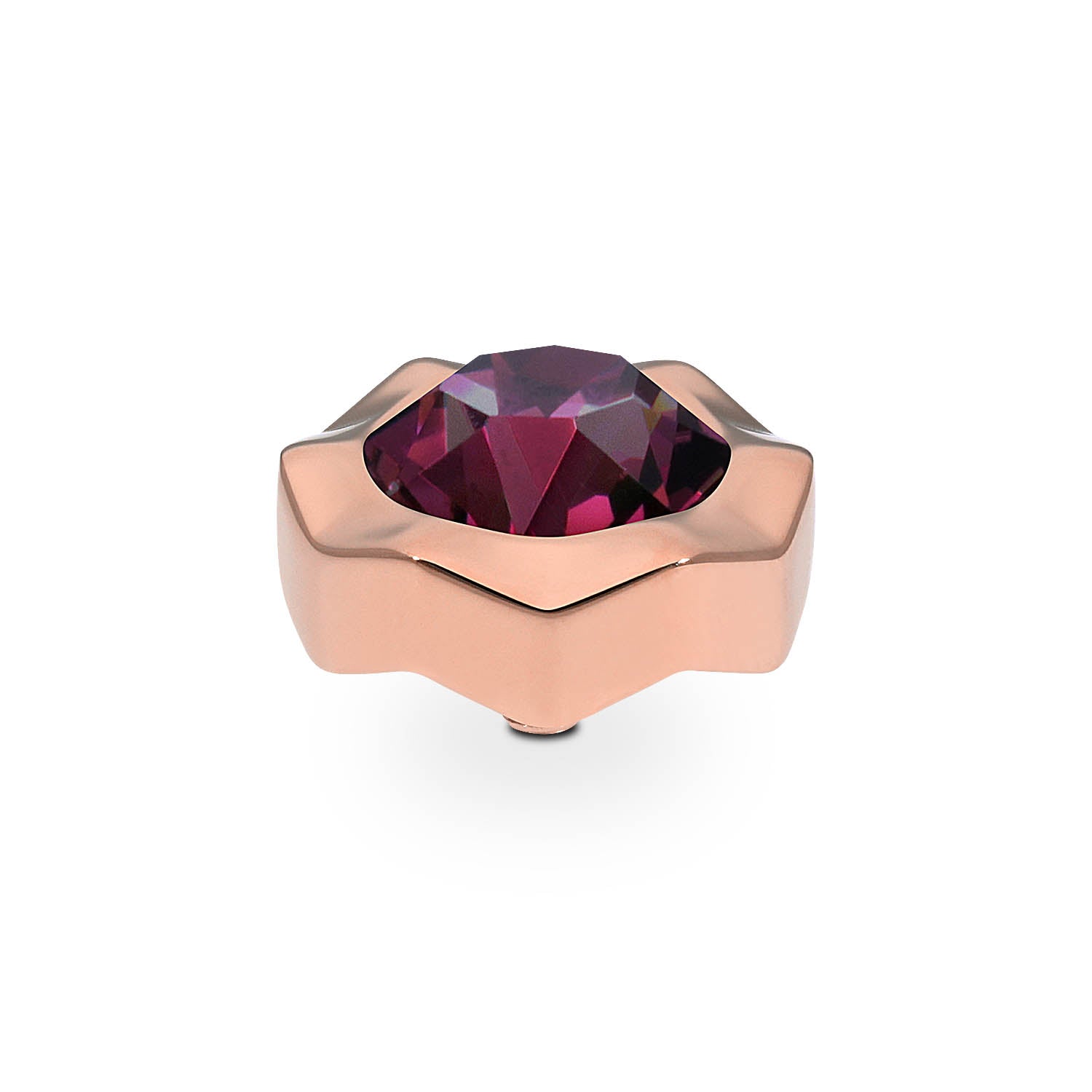 Nemoli Top 13 mm - Roségold amethyst
