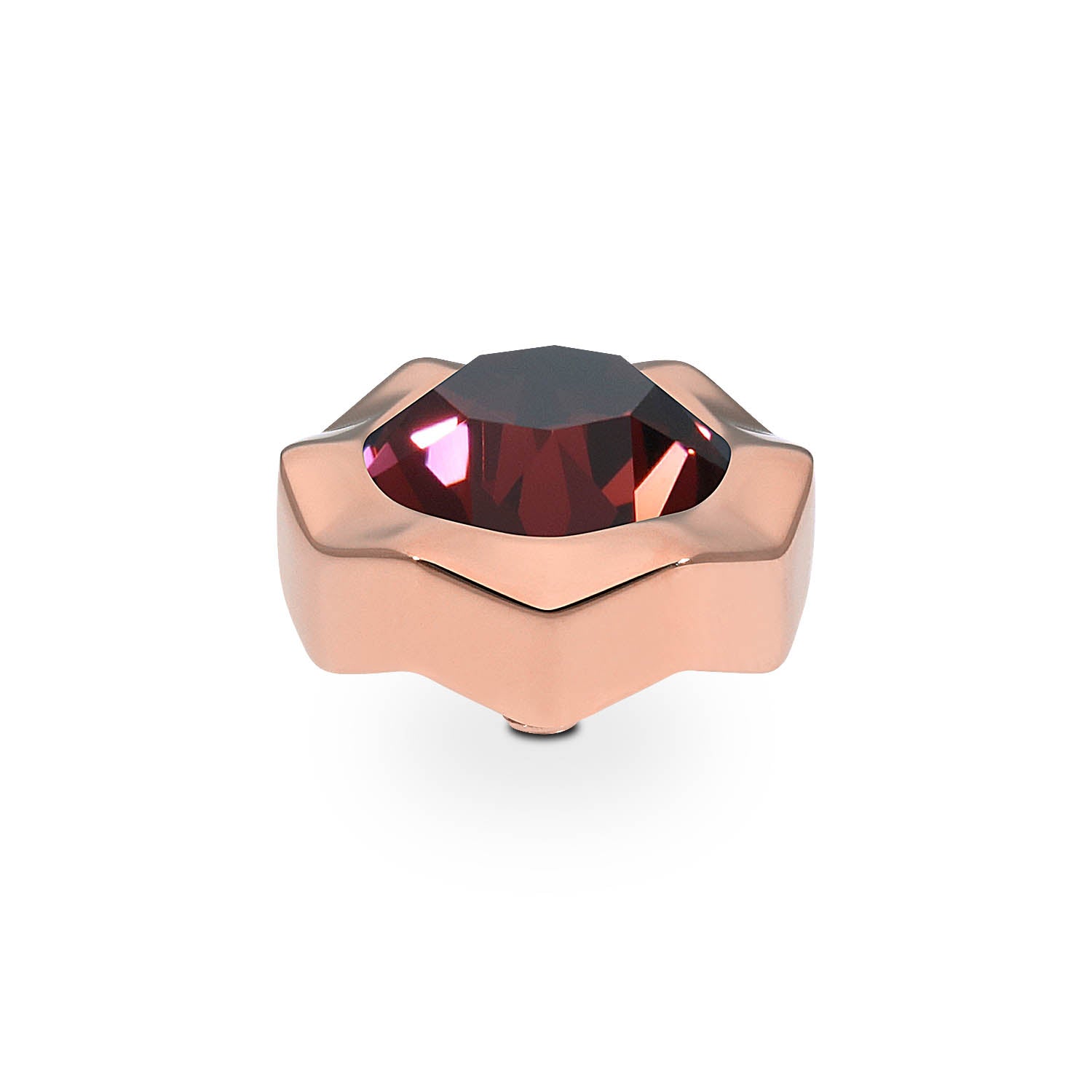 Nemoli Top 13 mm - Roségold Burgundy