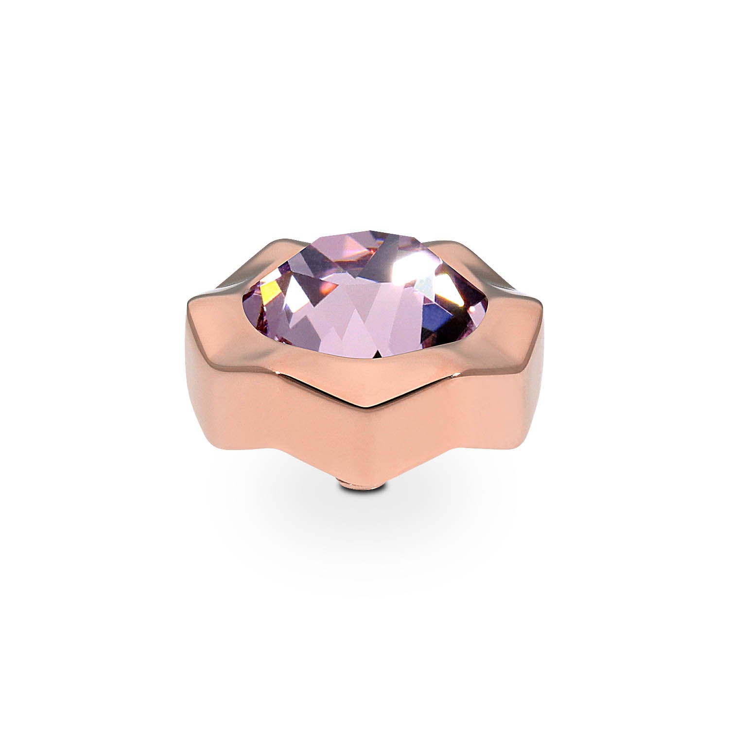 Nemoli Top 13 mm - Roségold light amethyst