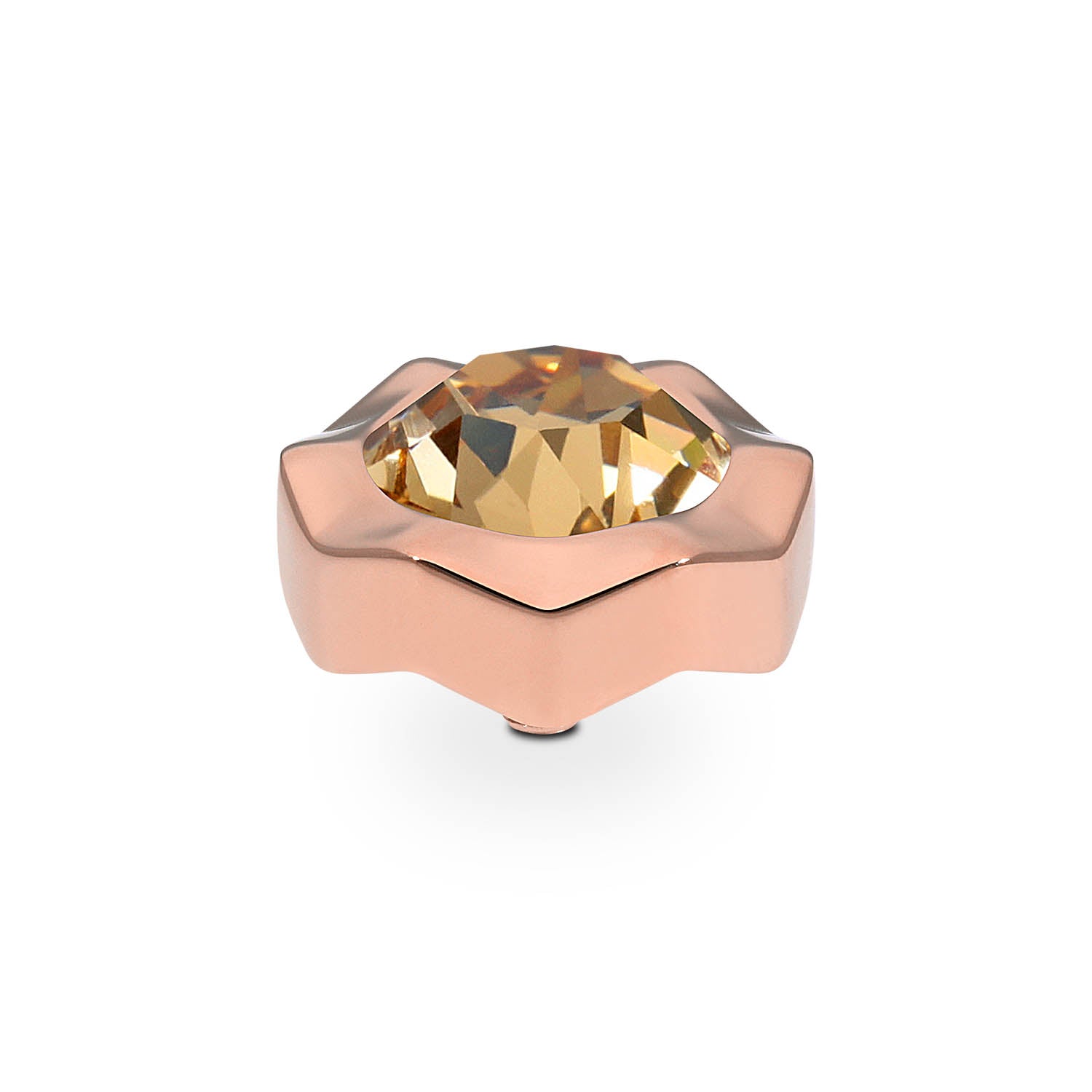 Nemoli Top 13 mm - Roségold light colorado topaz