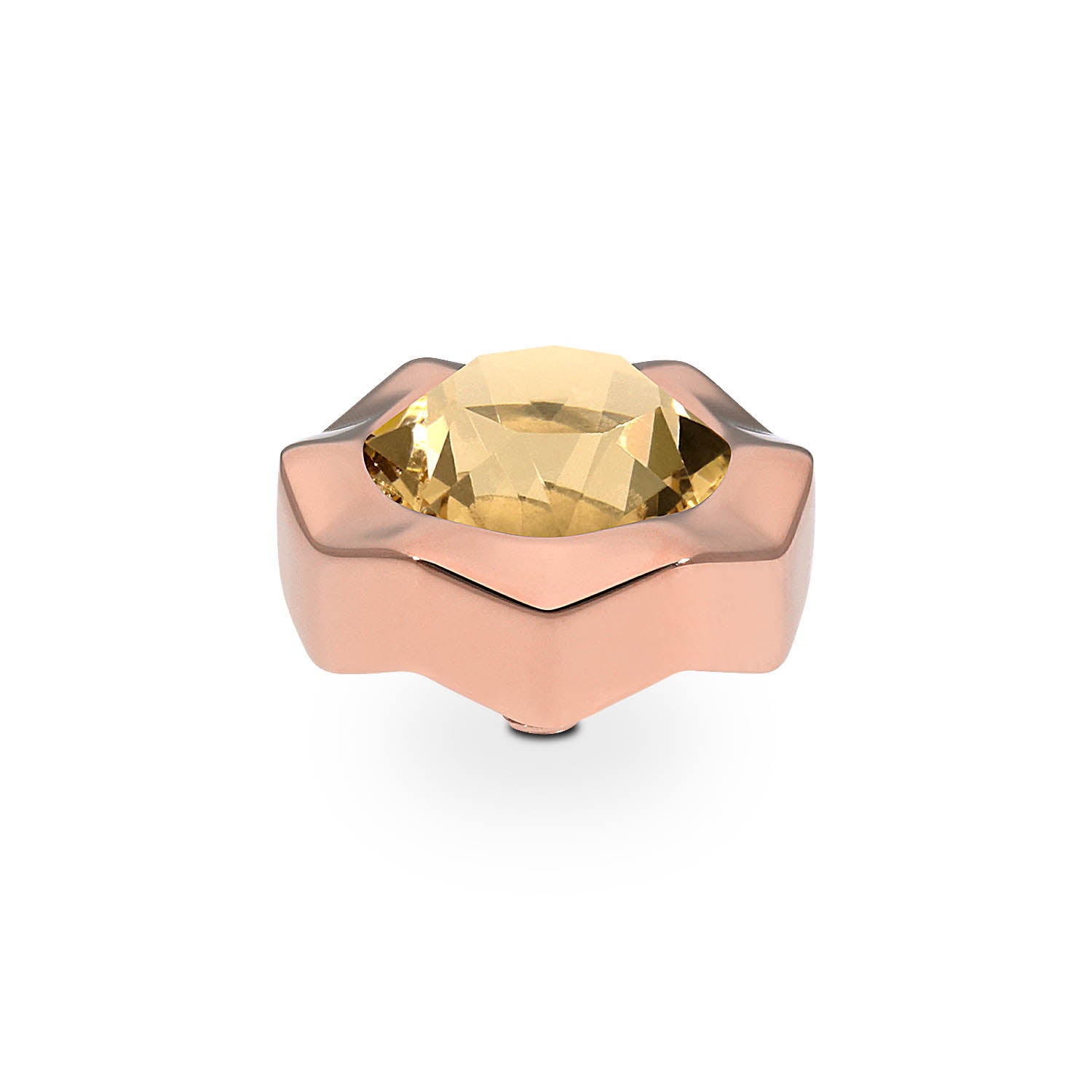 Nemoli Top 13 mm - Roségold light colorado topaz ignite