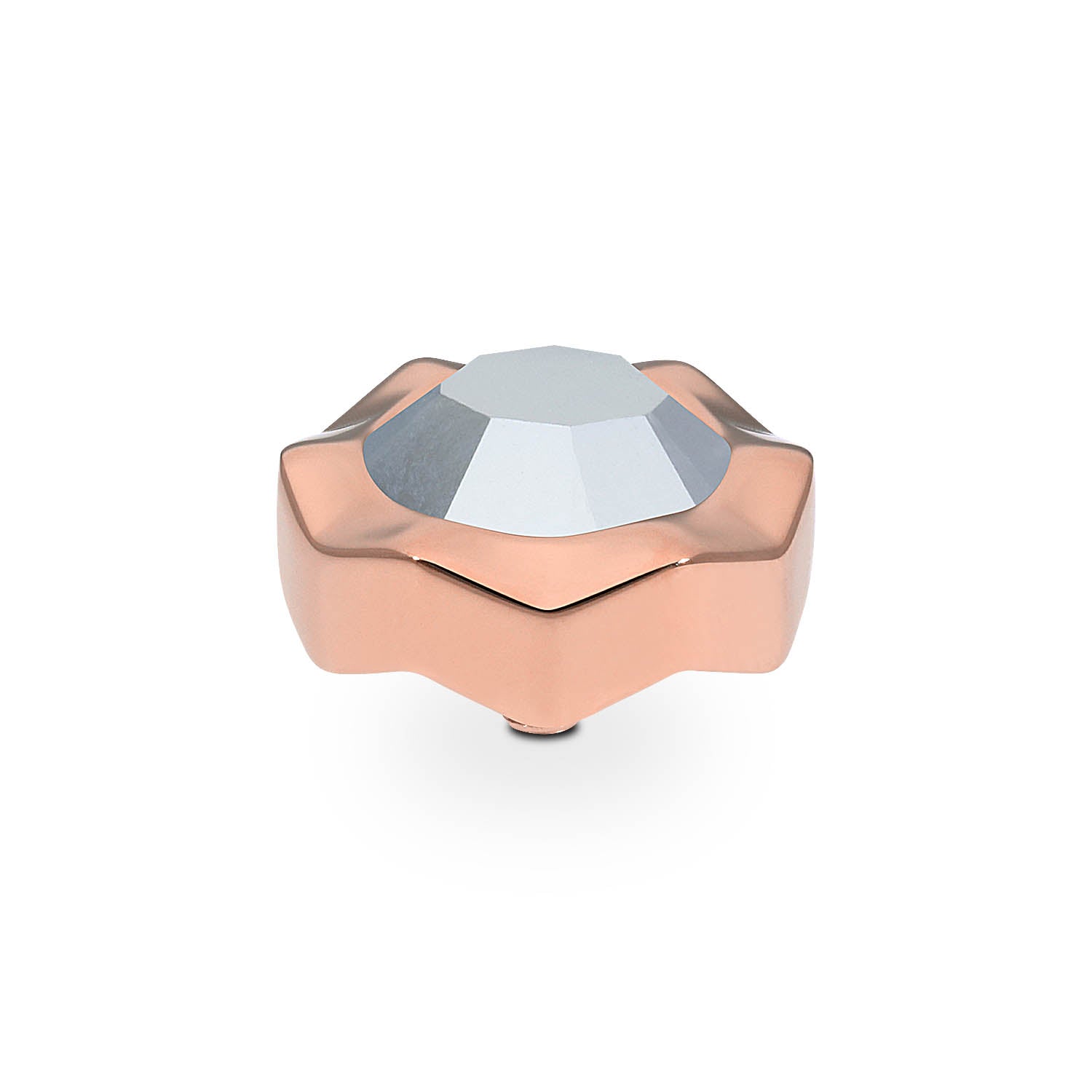 Nemoli Top 13 mm - Roségold crystal labrador