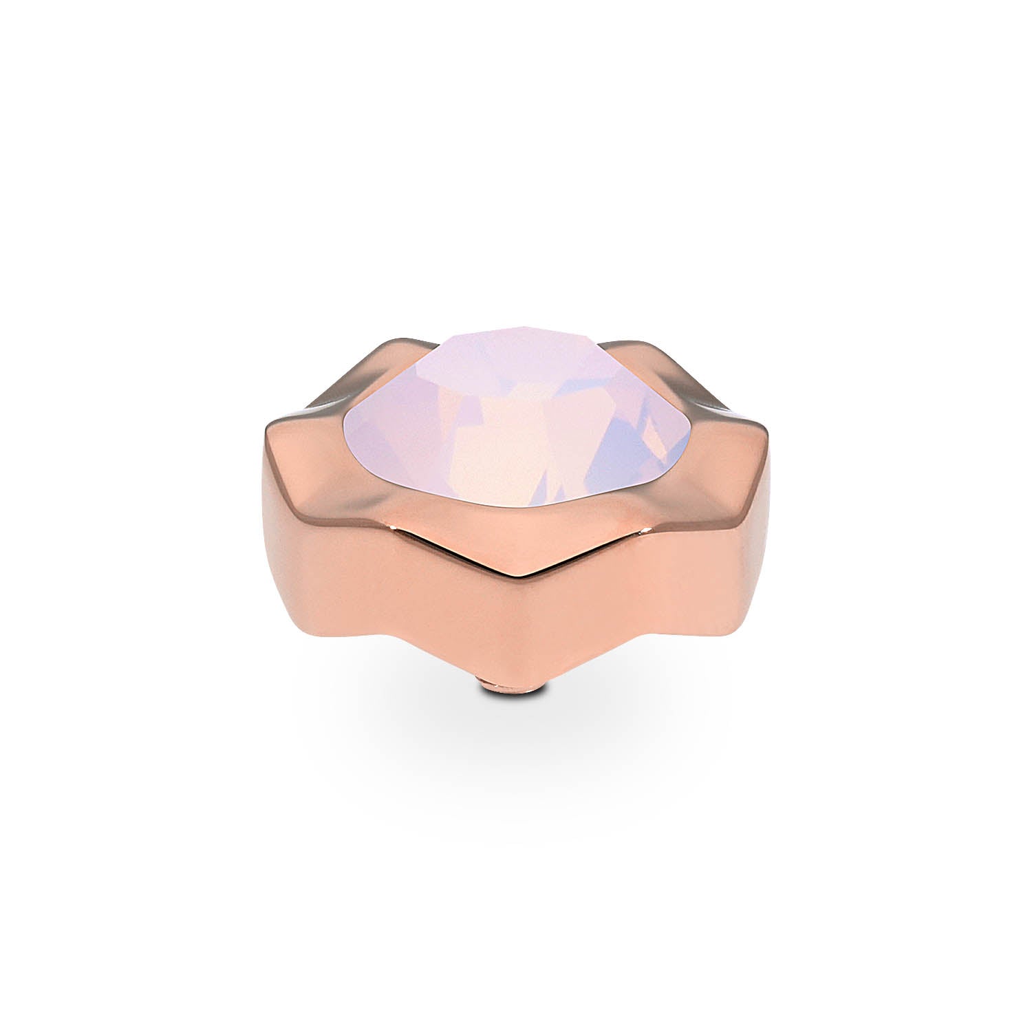 Nemoli Top 13 mm - Roségold rose opal