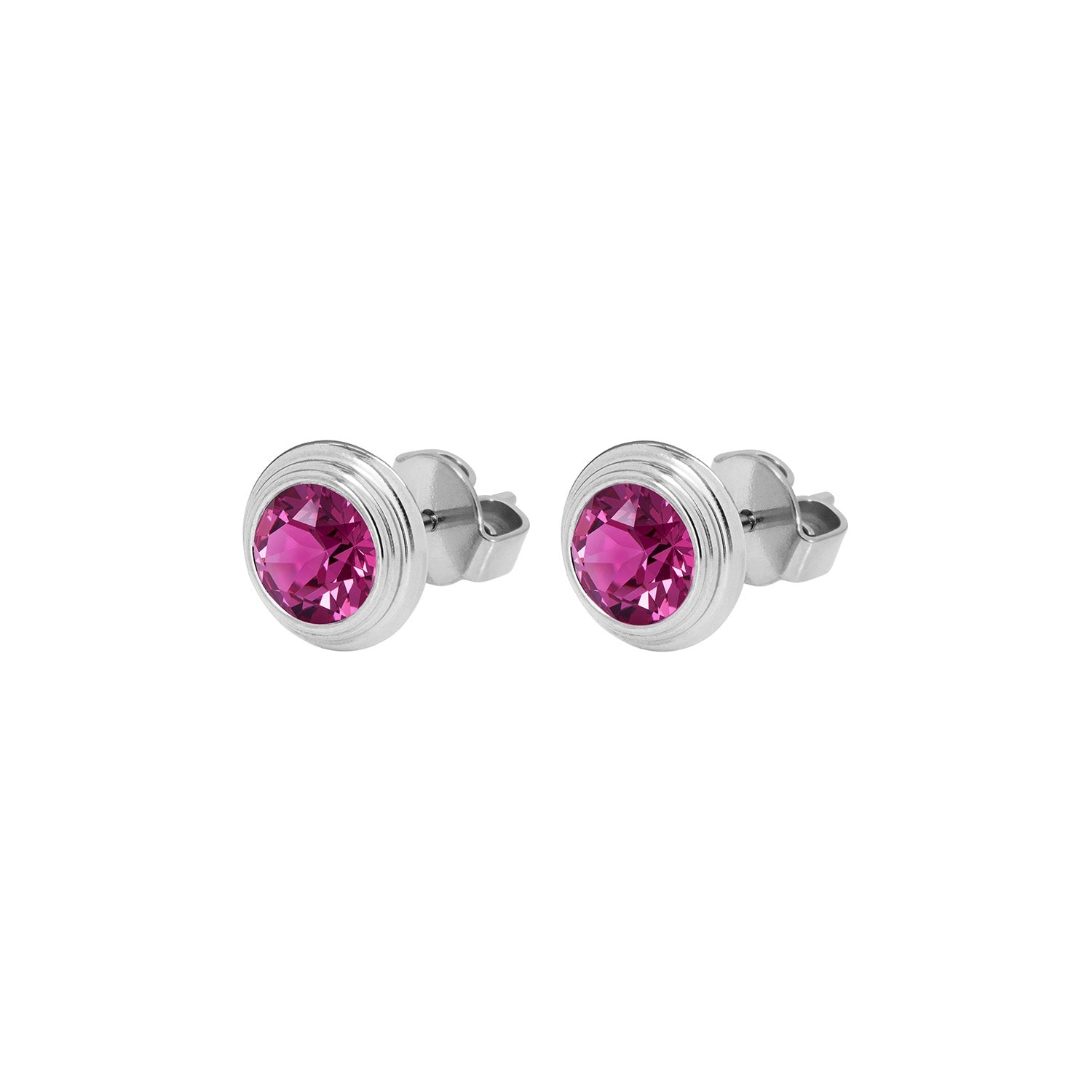Oroli Ohrstecker 10 mm - Silber