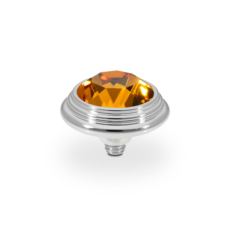 Oroli Top 13 mm - Silber Topaz