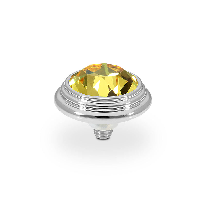 Oroli Top 13 mm - Silber light topaz