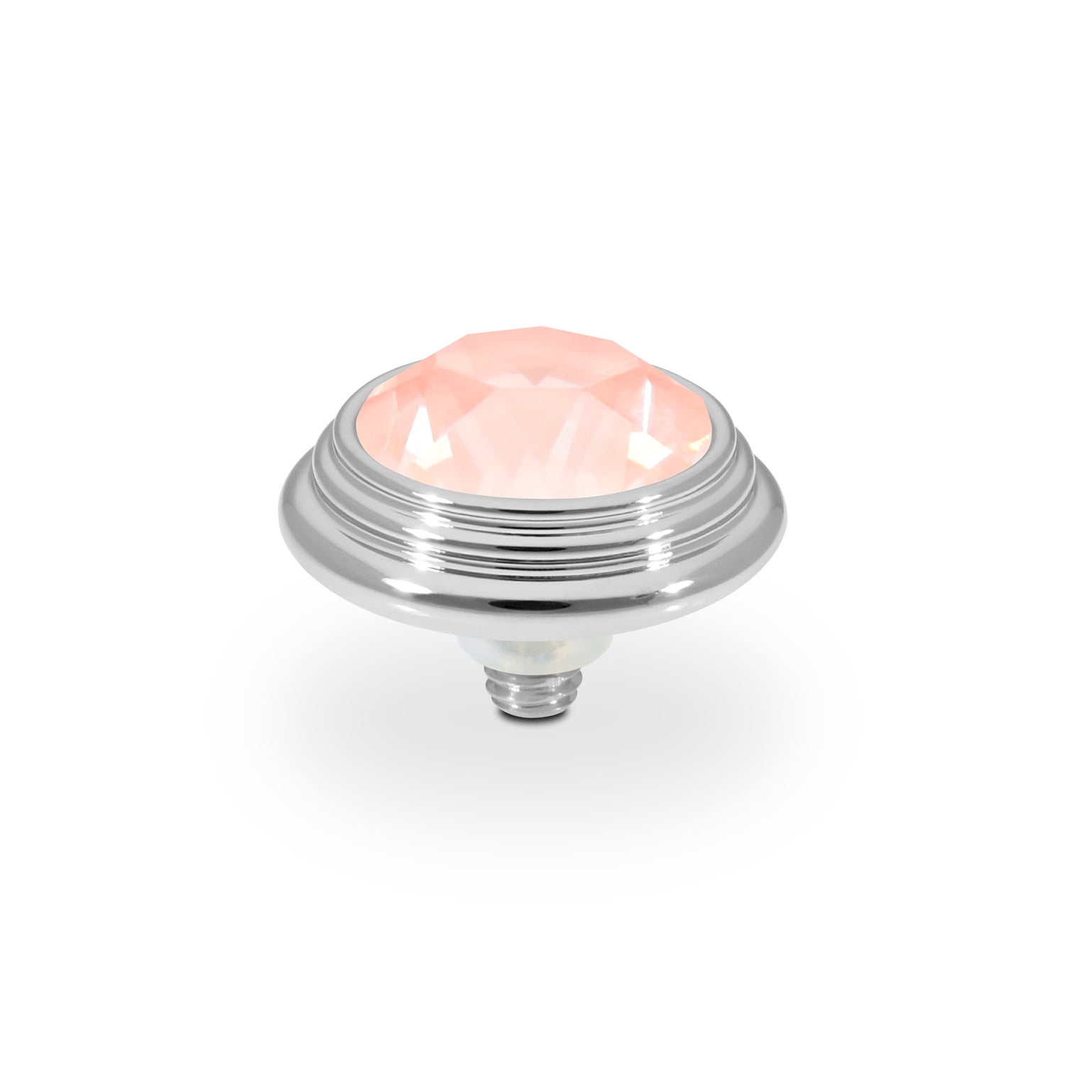 Oroli Top 13 mm - Silber Crystal Flamingo Ignite