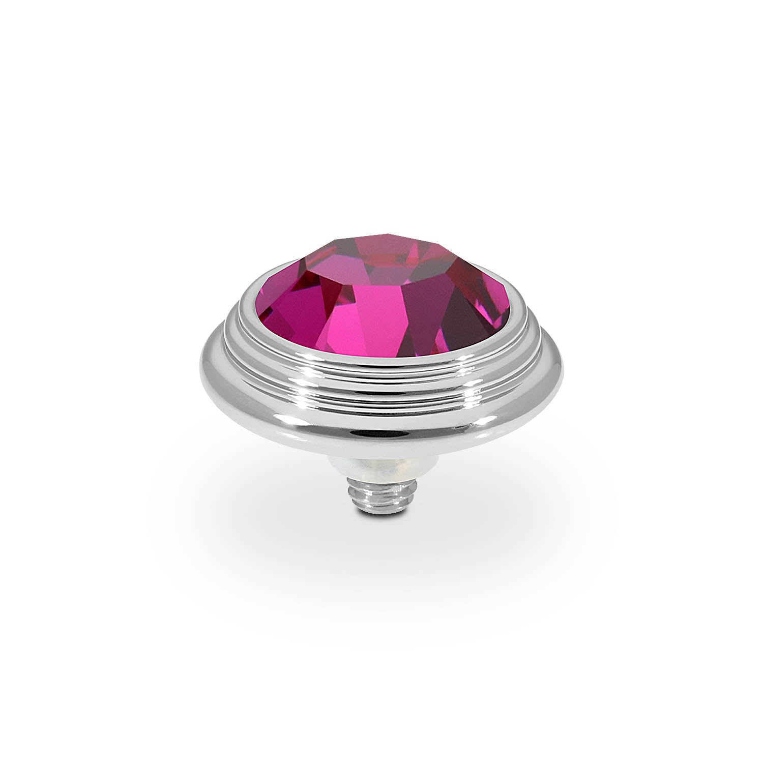 Oroli Top 13 mm - Silber fuchsia