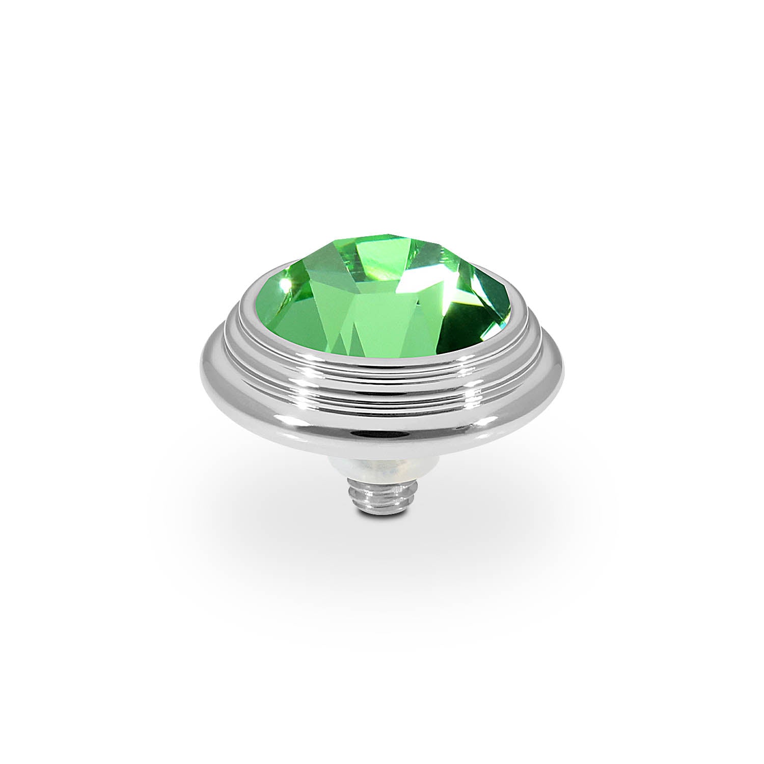 Oroli Top 13 mm - Silber peridot