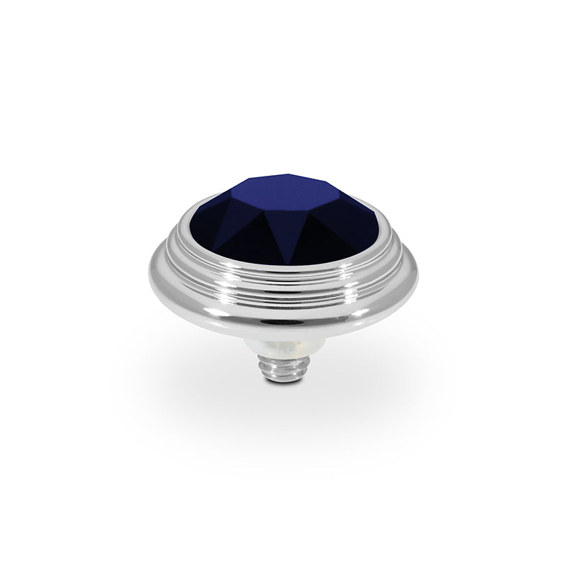 Oroli Top 13 mm - Silber Dark Indigo