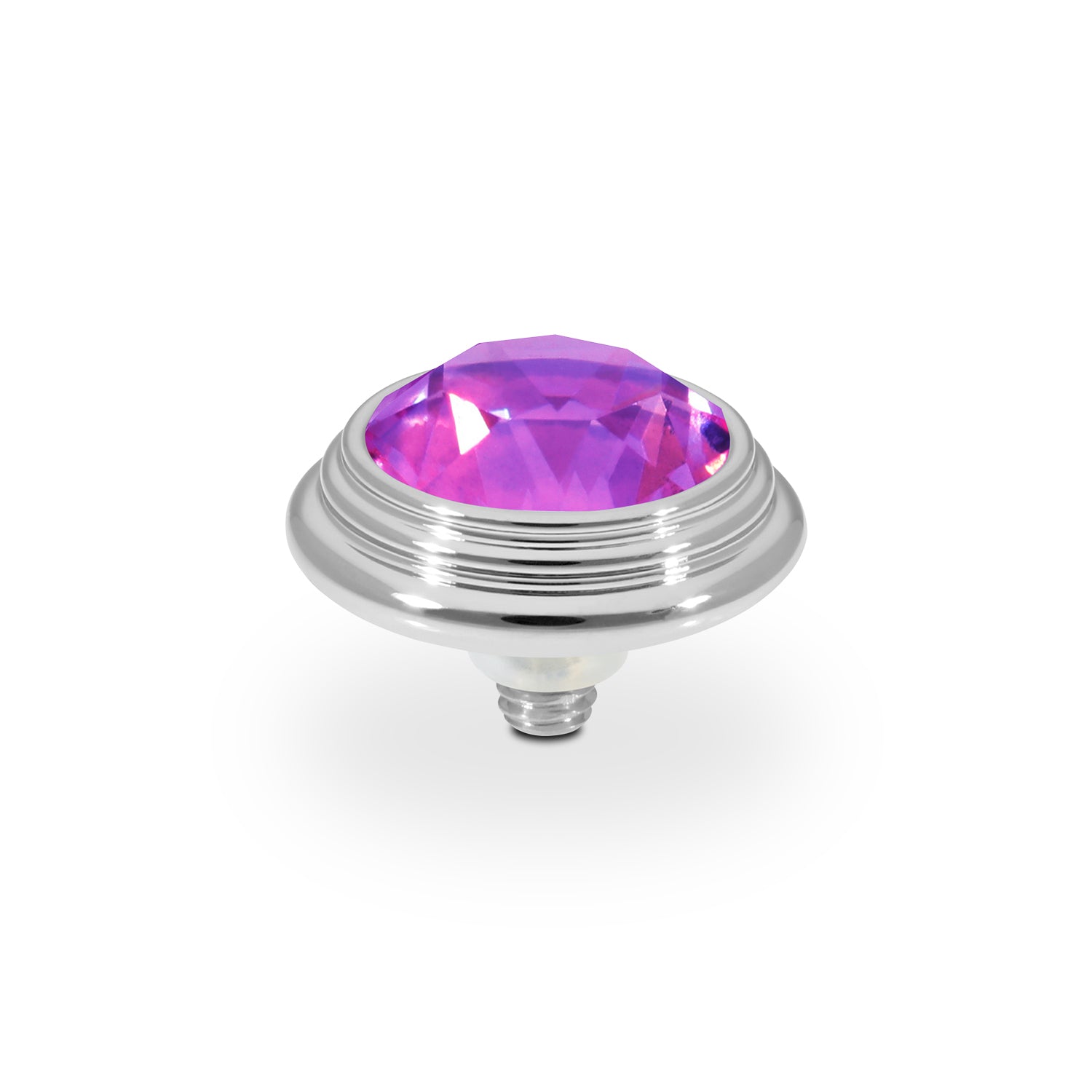 Oroli Top 13 mm - Silber Crystal Electric Violet Ignite