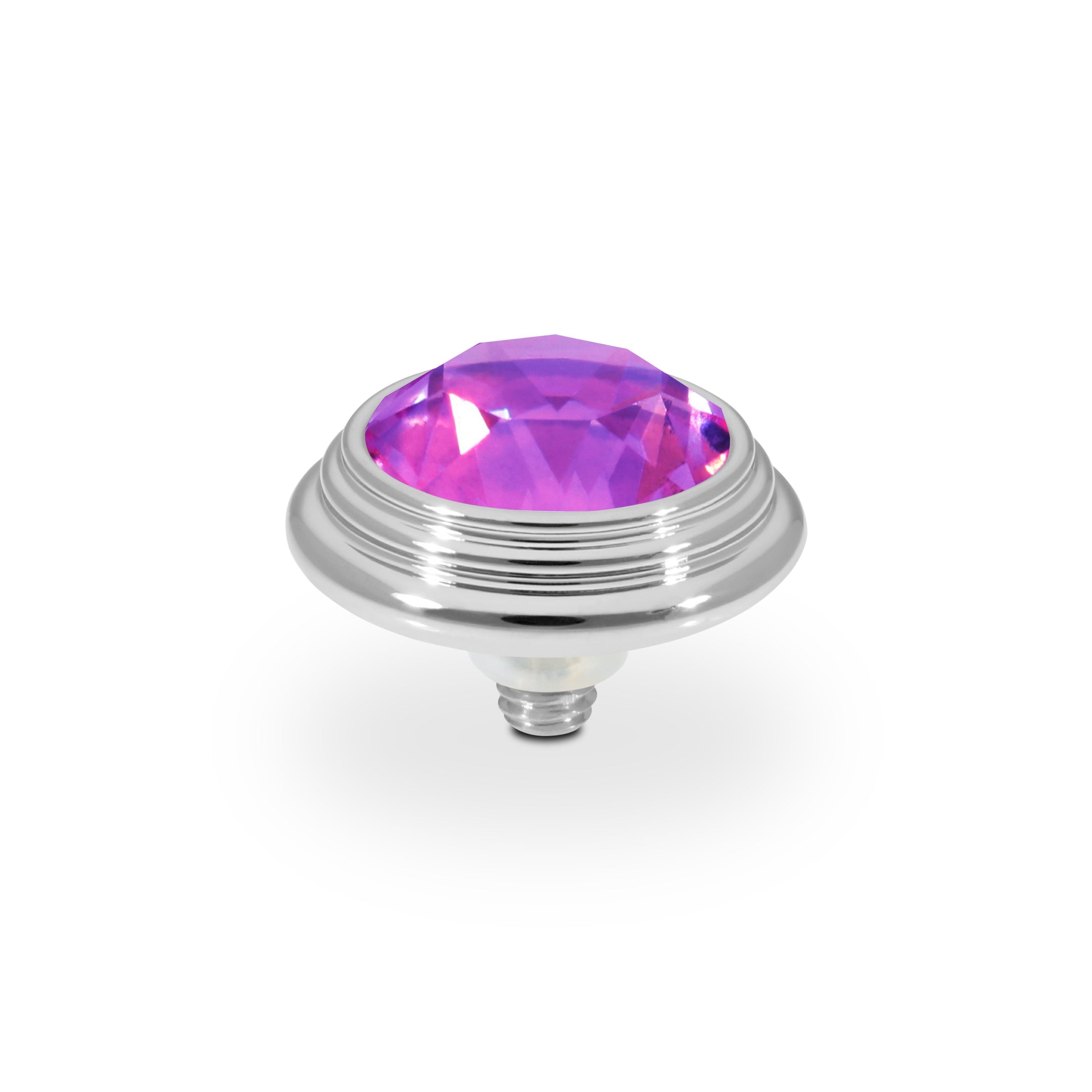 Oroli Top 13 mm - Silber Crystal Electric Violet Ignite