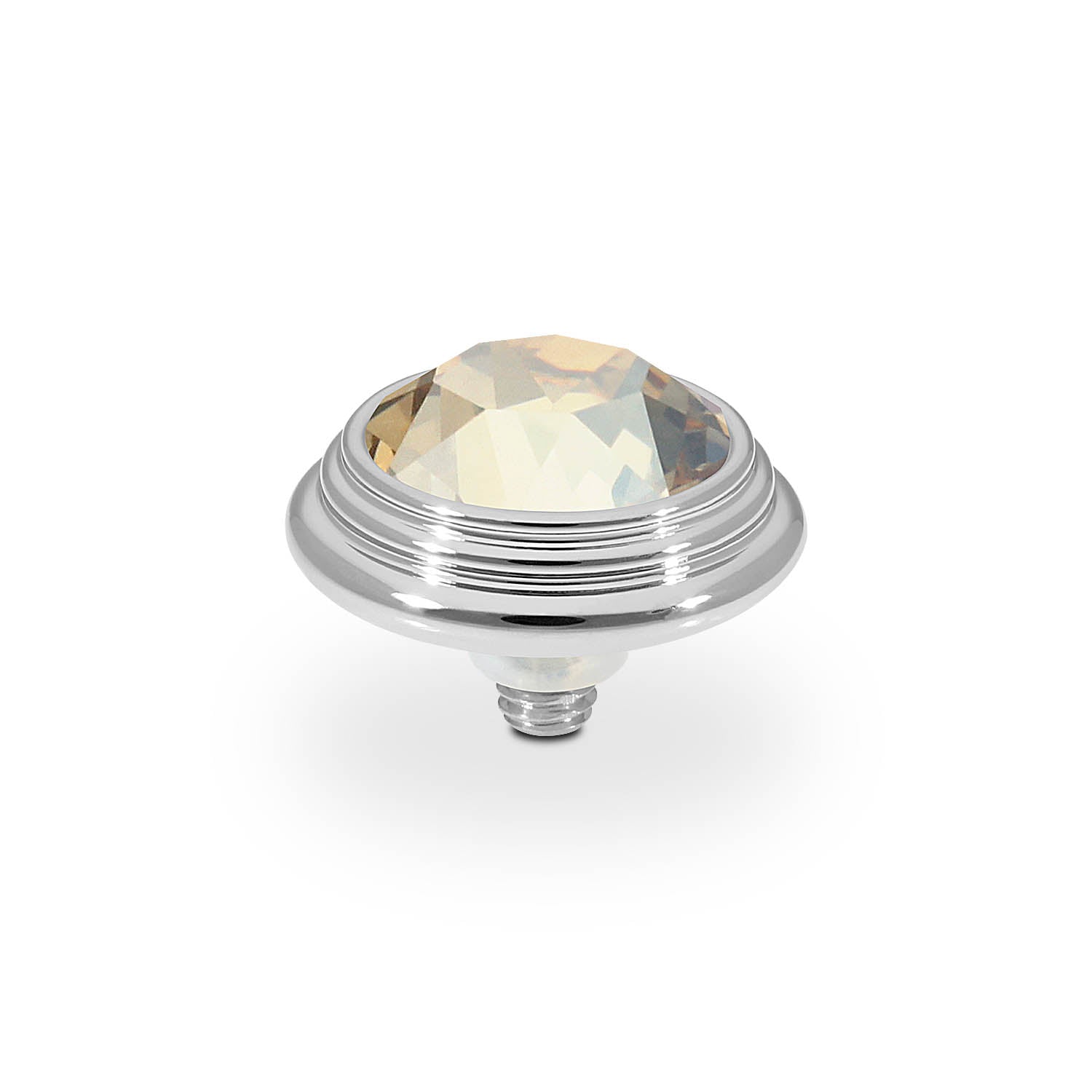 Oroli Top 13 mm - Silber Golden shadow