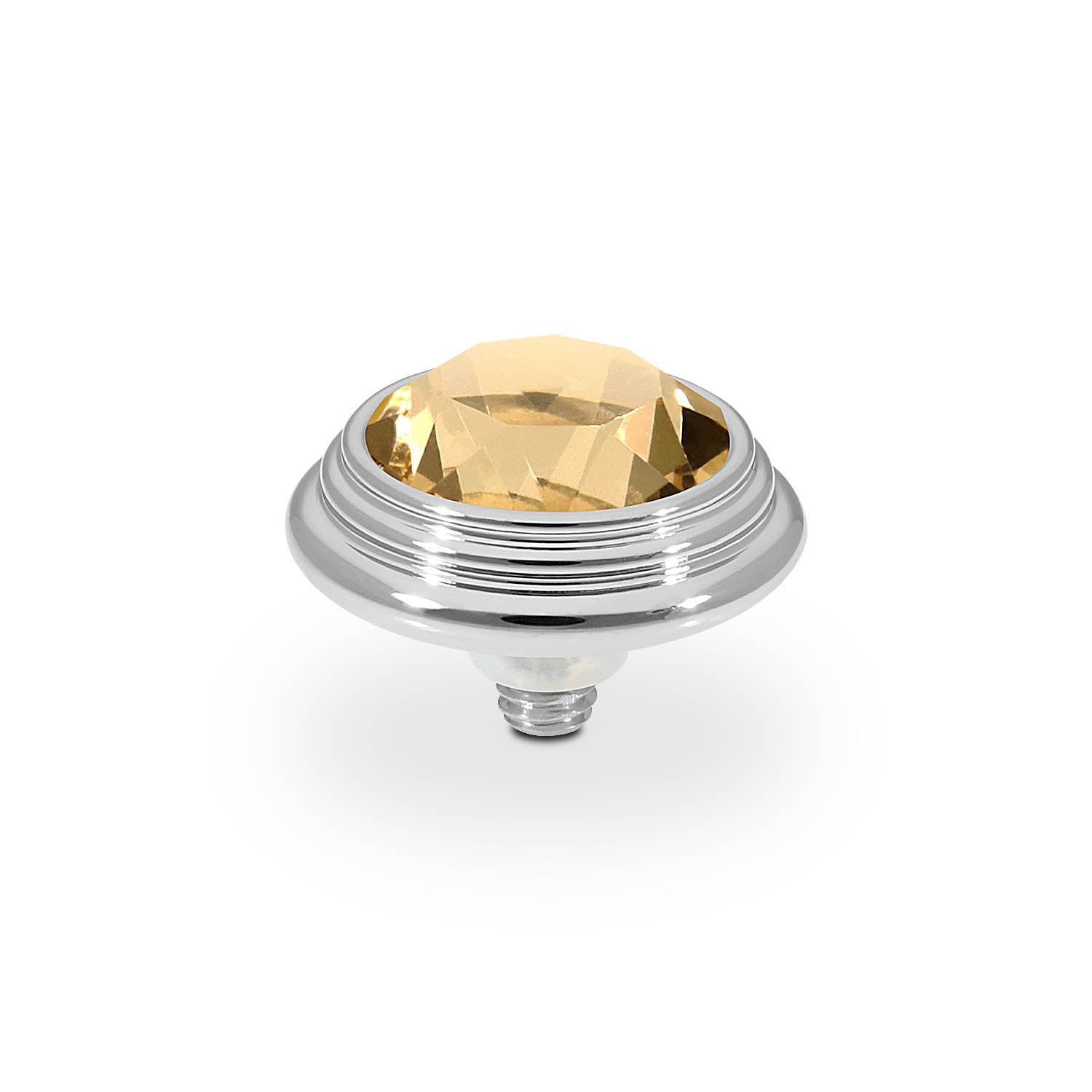 Oroli Top 13 mm - Silber light colorado topaz ignite