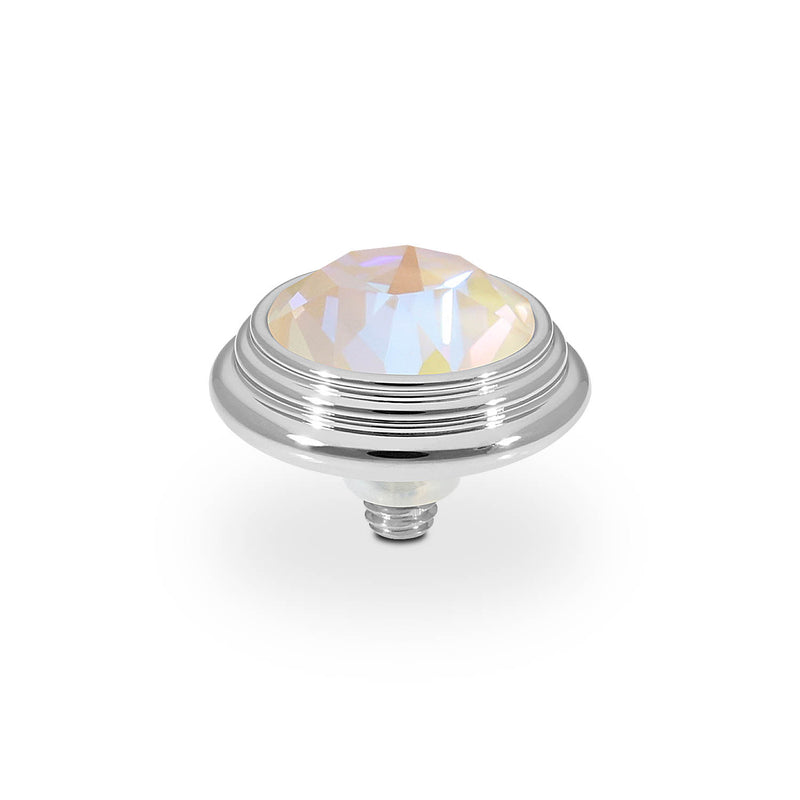 Oroli Top 13 mm - Silber ivory cream delite