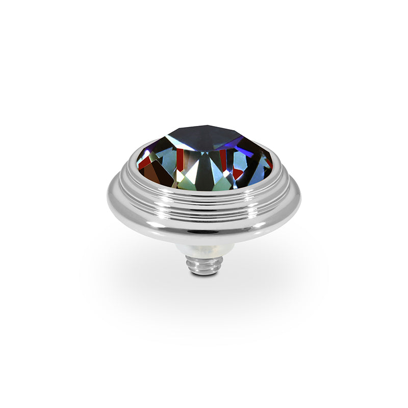 Oroli Top 13 mm - Silber Crystal Vitrail Medium