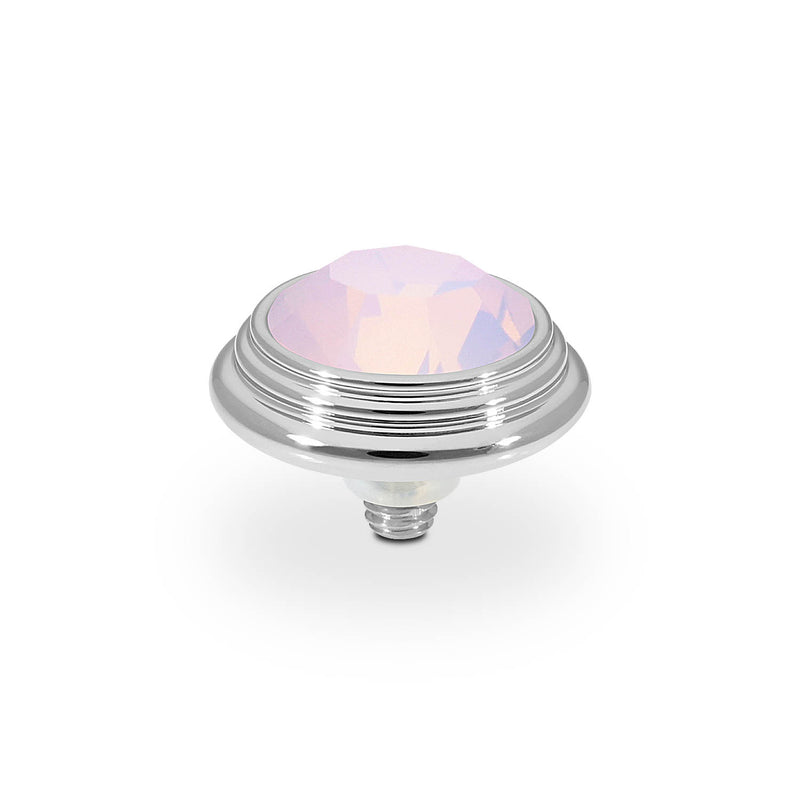 Oroli Top 13 mm - Silber rose opal