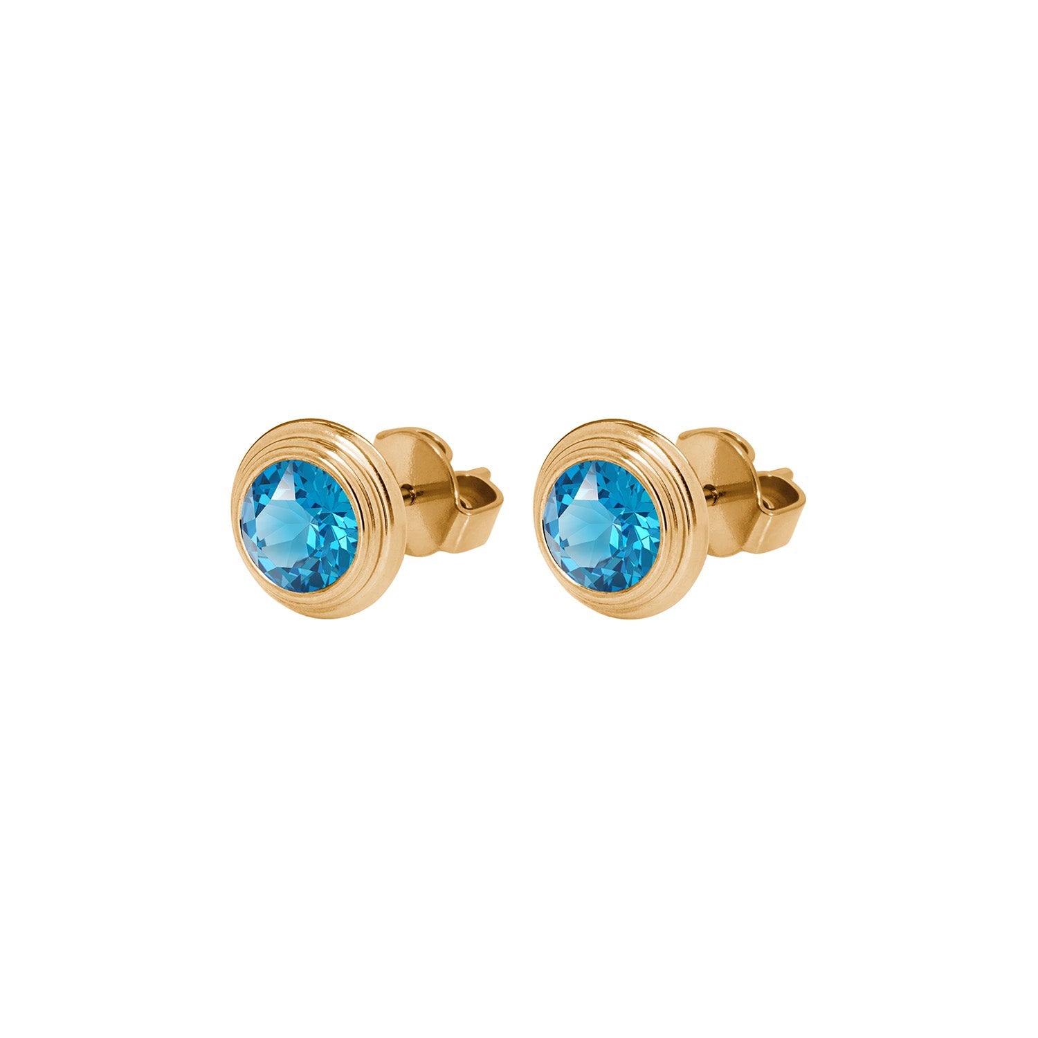 Oroli Ohrstecker 10 mm - Gold