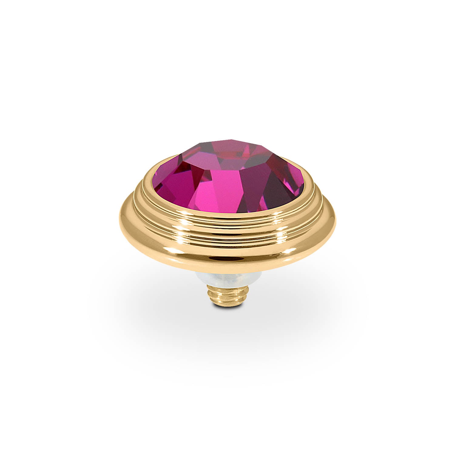 Oroli Top 13 mm - Gold fuchsia