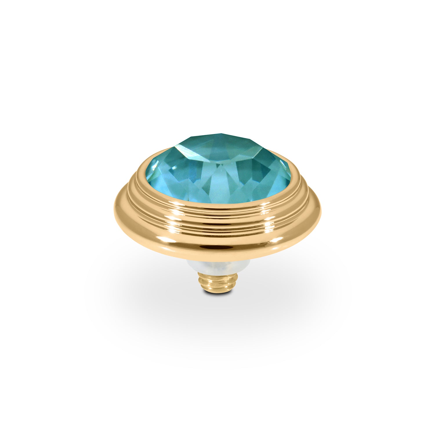Oroli Top 13 mm - Gold Crystal Pine Green Ignite