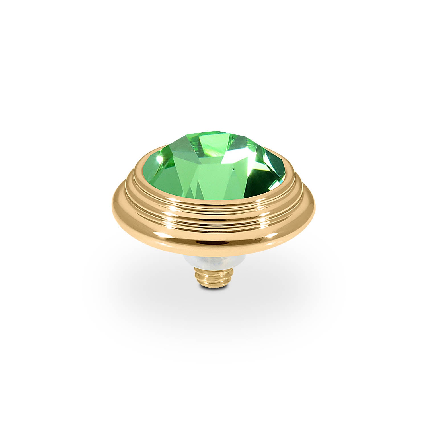 Oroli Top 13 mm - Gold peridot