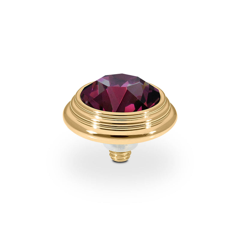 Oroli Top 13 mm - Gold amethyst